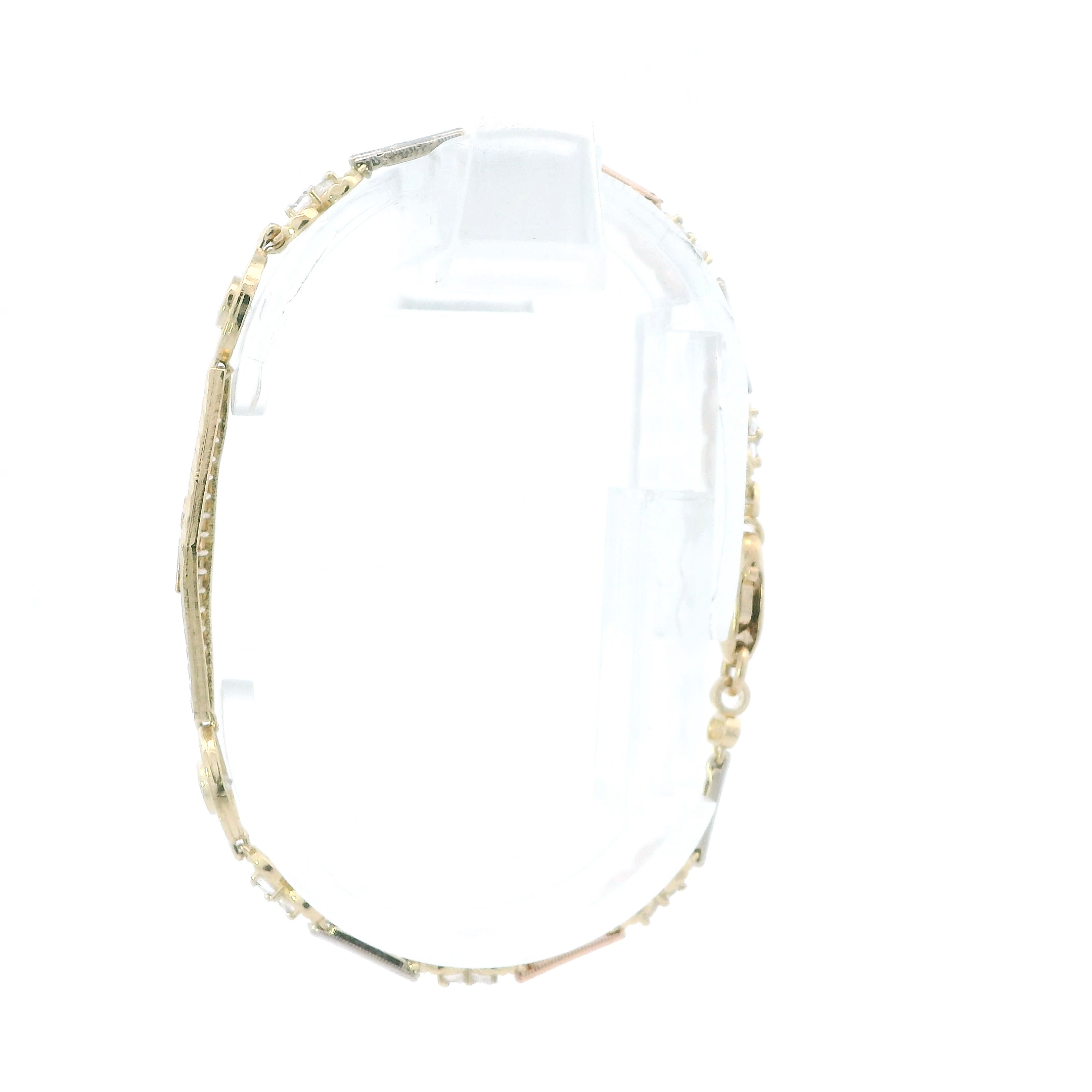 14K Tri Color 
