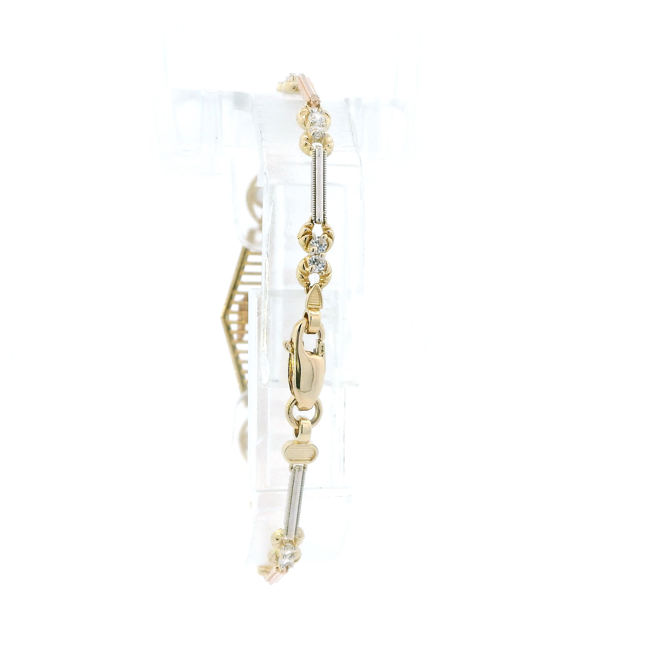 14K Tri Color 