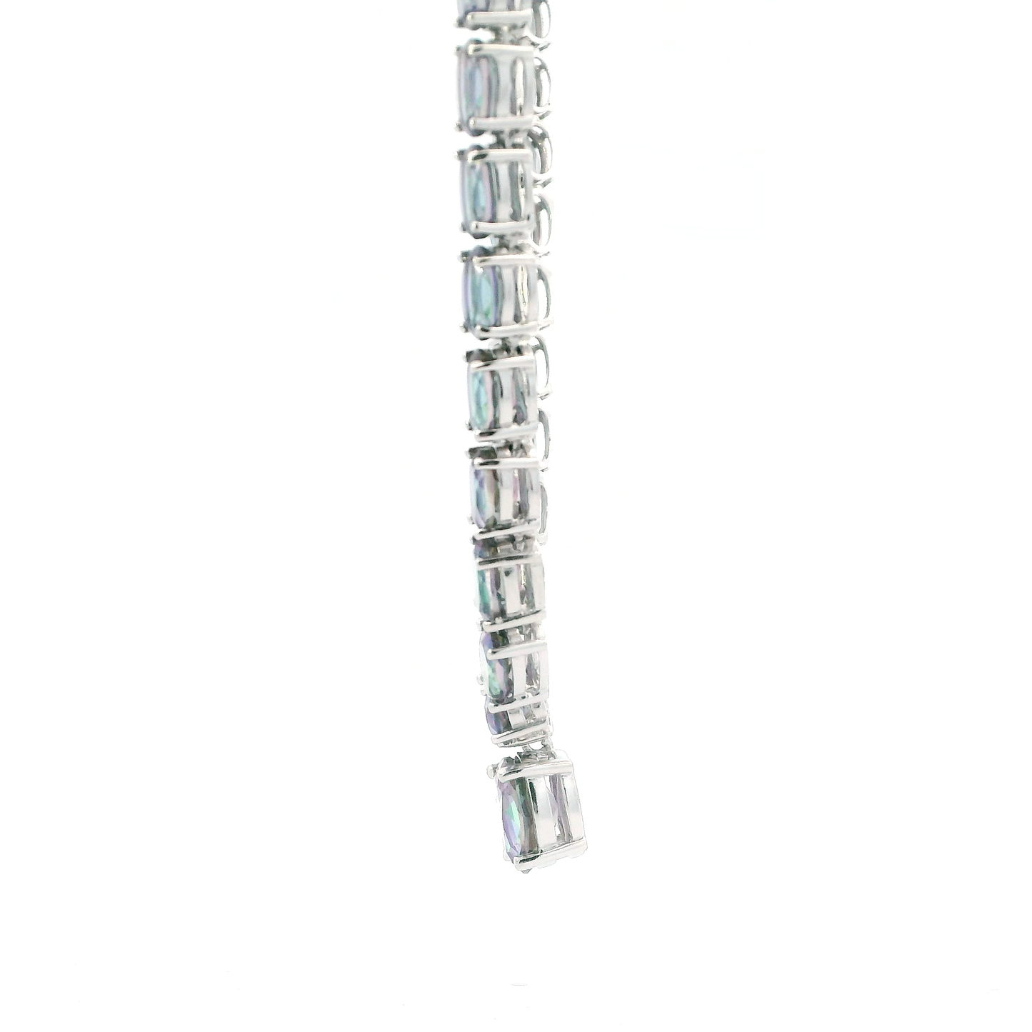 Sterling Silver Mystic Topaz Necklace