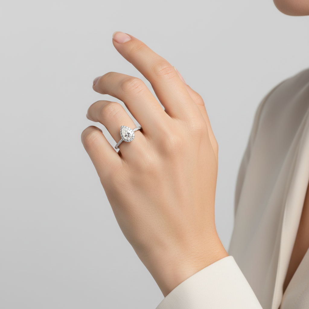 Tiffany & Co Platinum Diamond Women's Ring - 0.78ct