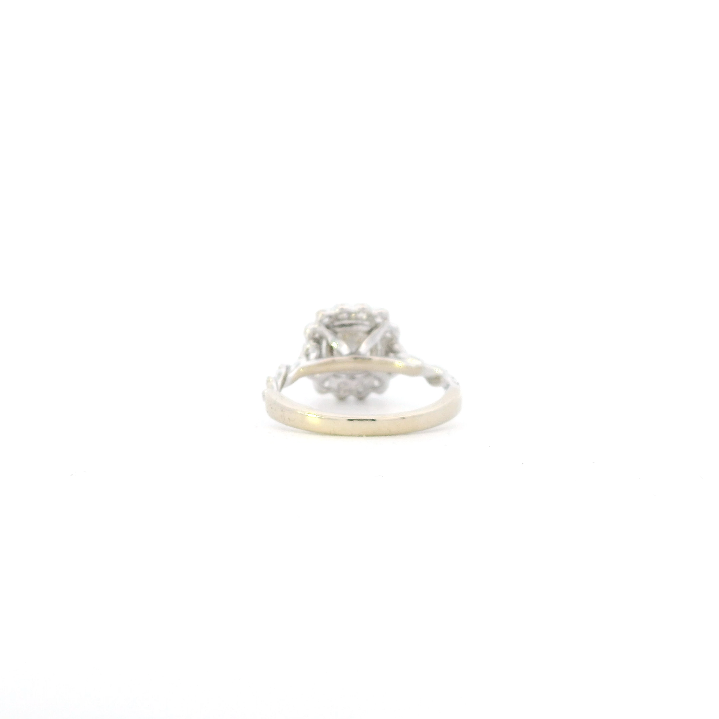 18K White Gold Diamond Women's Ring - 2.12ct