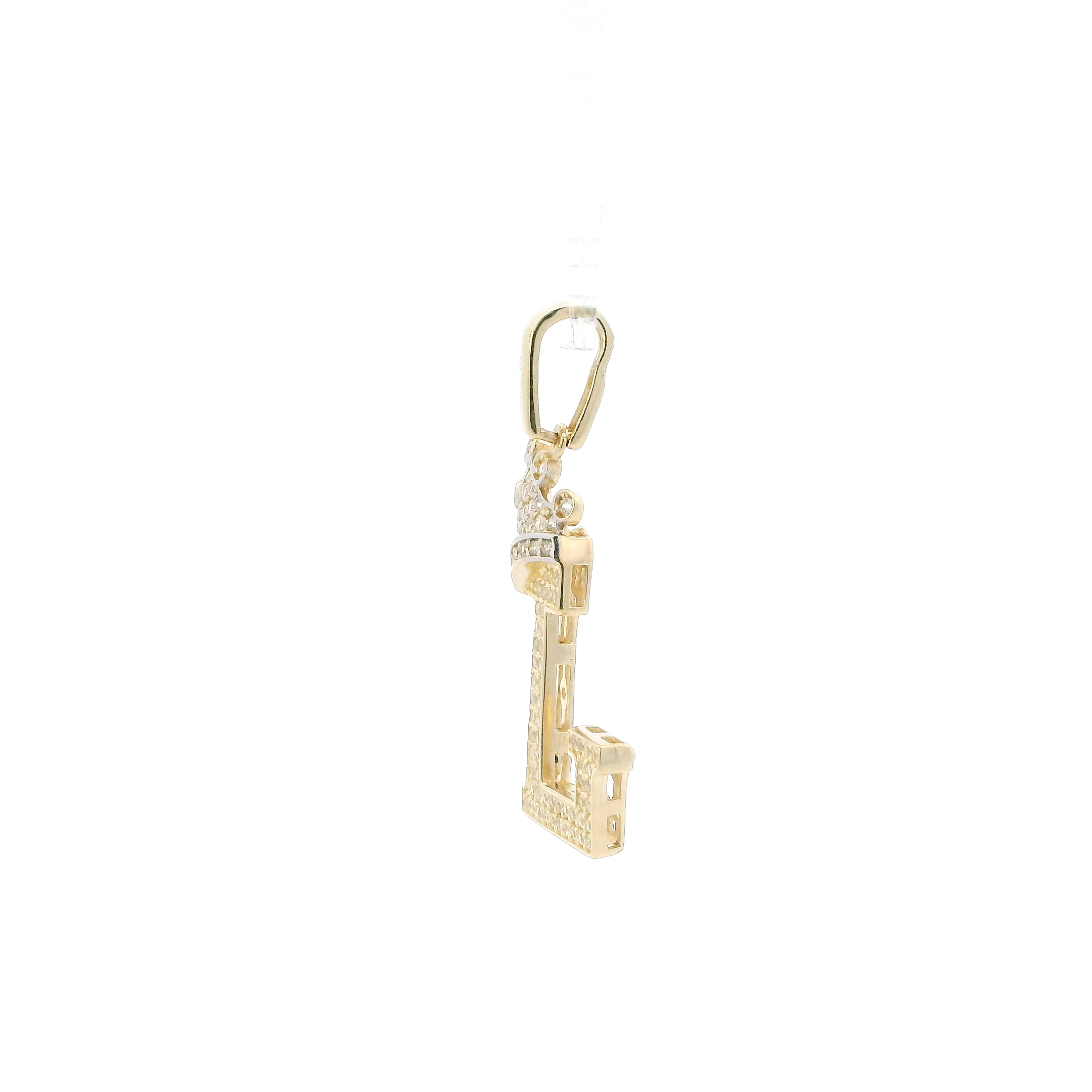 14K Yellow Gold Letter 