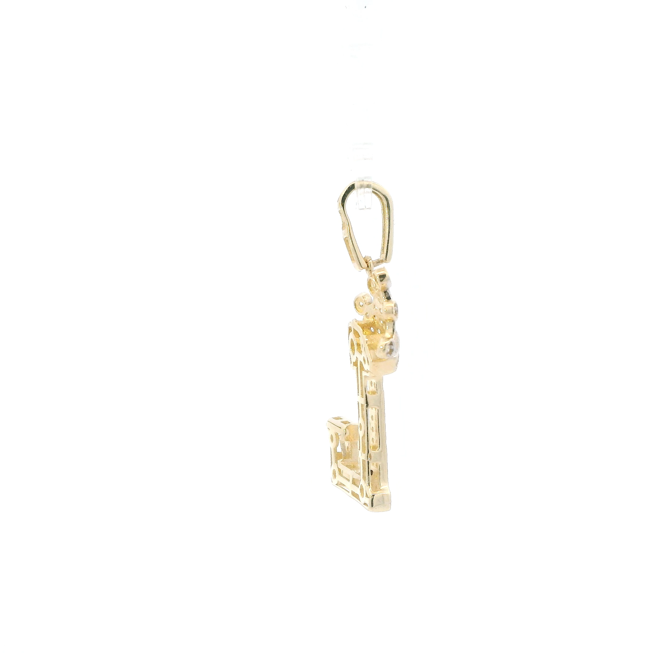 14K Yellow Gold Letter 