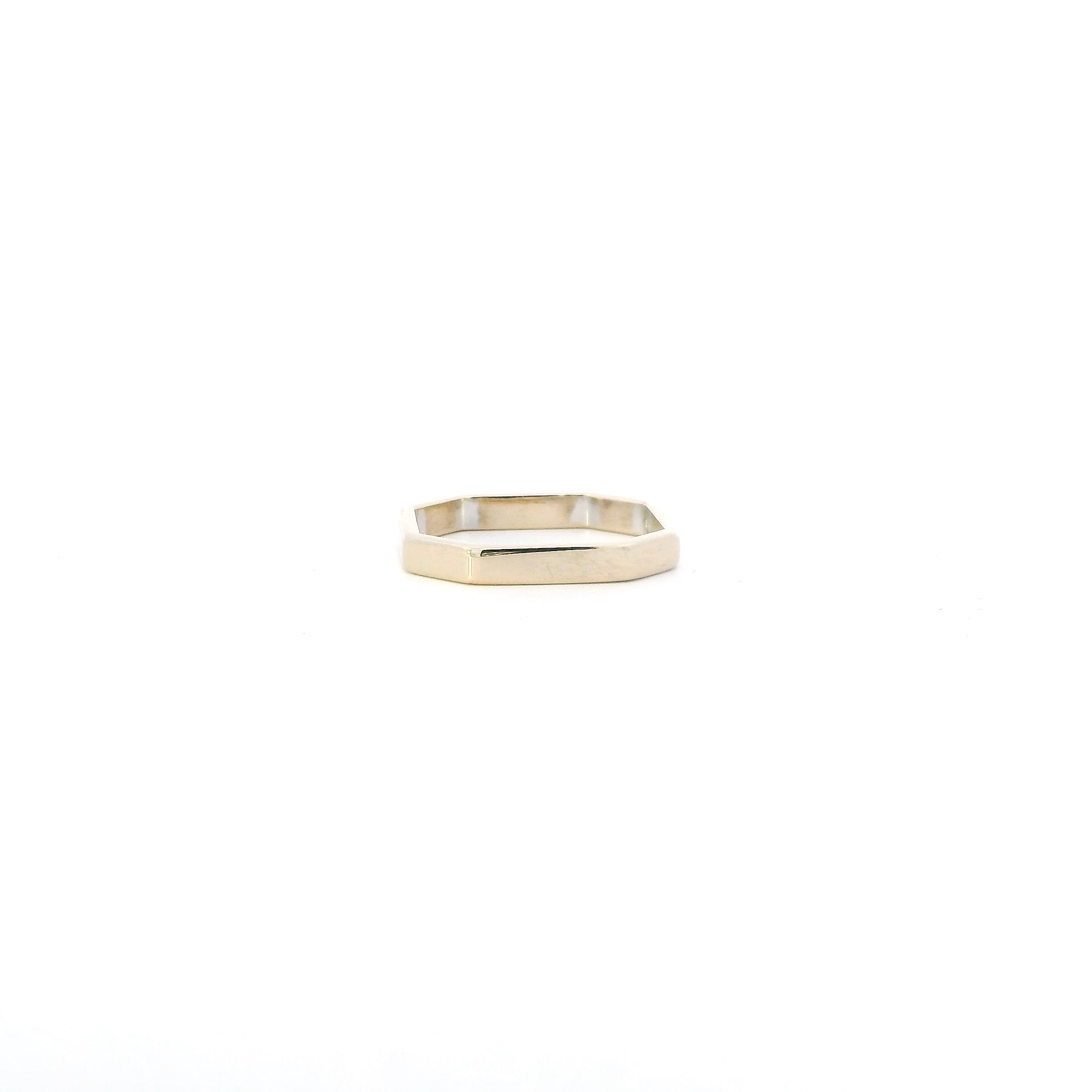Gucci 18K White Gold Diamond Octagon-0.04ct