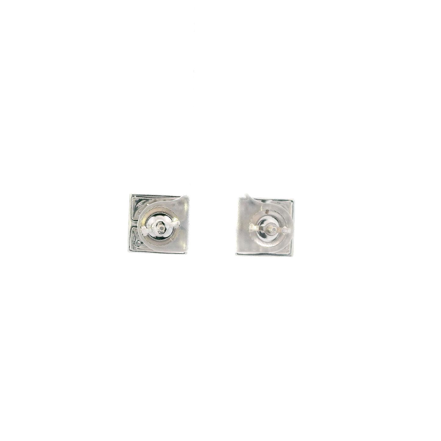 10K White Gold Diamond Stud Earrings - 0.20ct