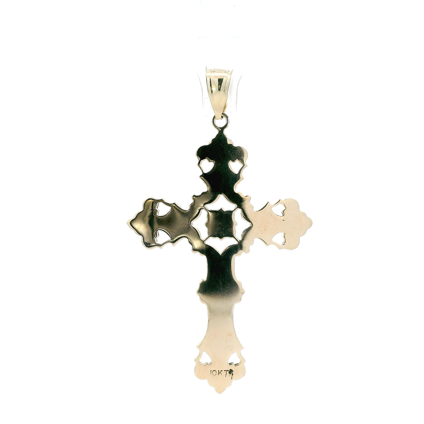 10K Yellow Gold Cross Pendant