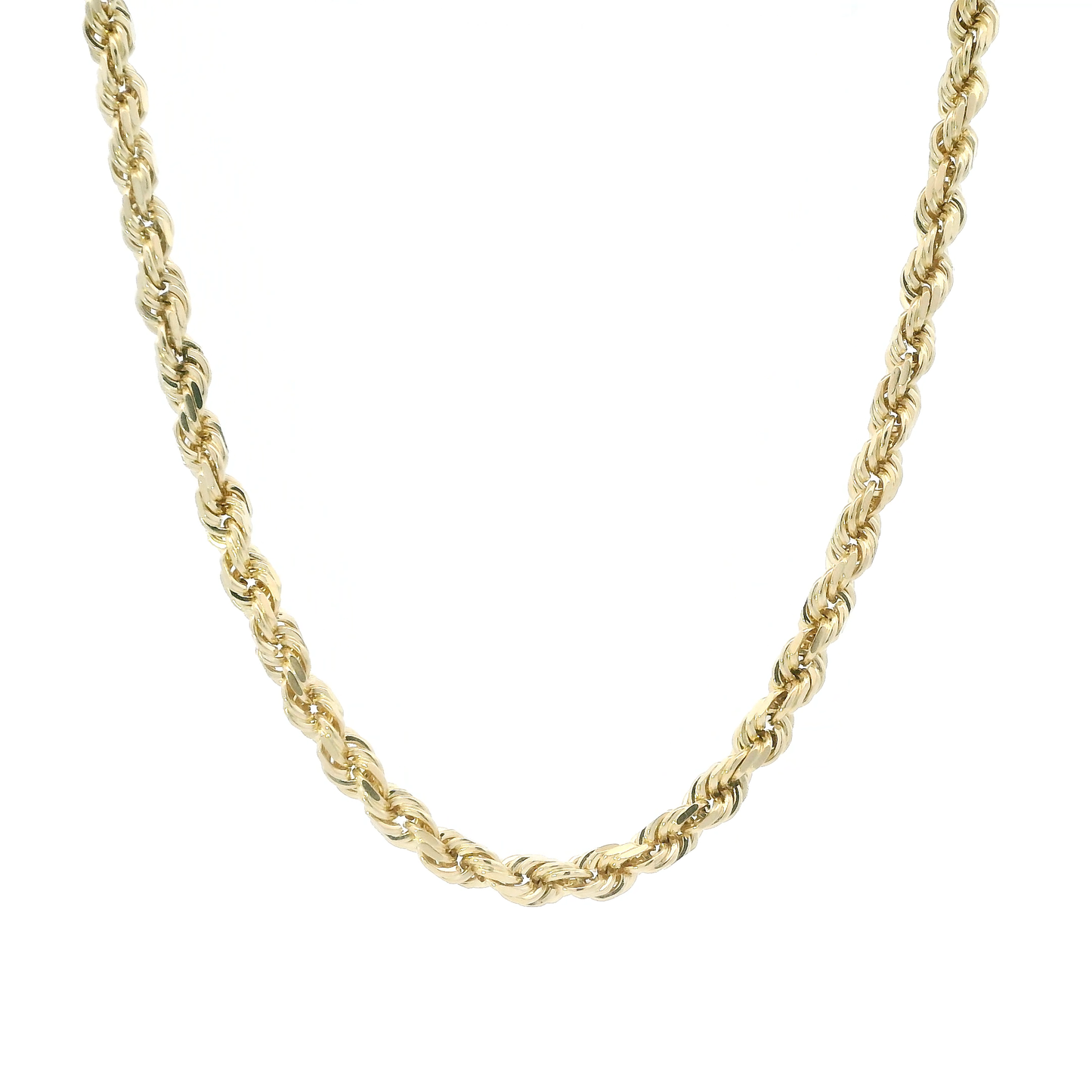 10K Yellow Gold 22" Rope Chain