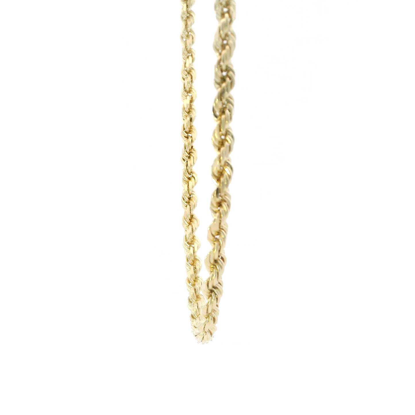 10K Yellow Gold 22" Rope Chain