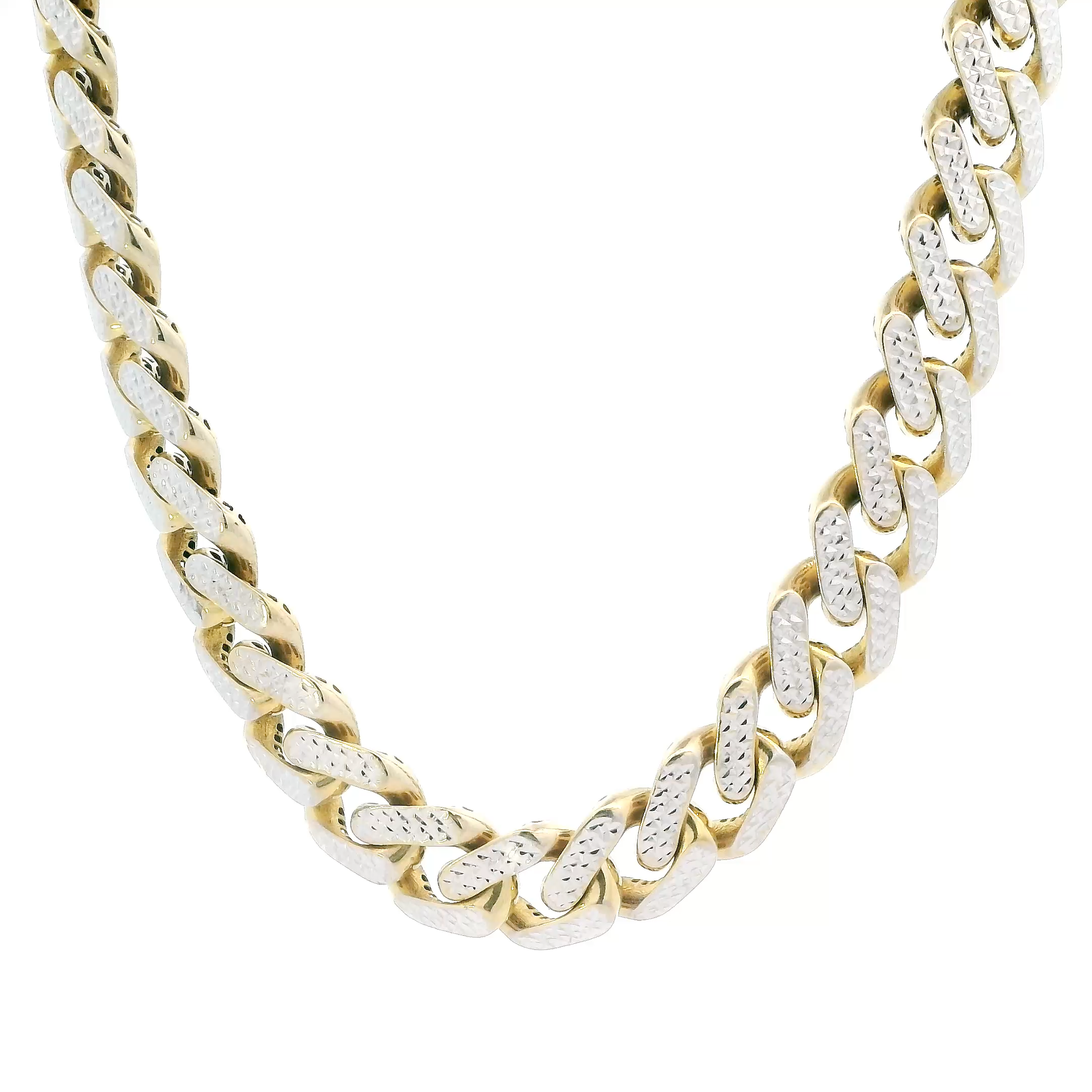 10K Yellow & White Gold 24
