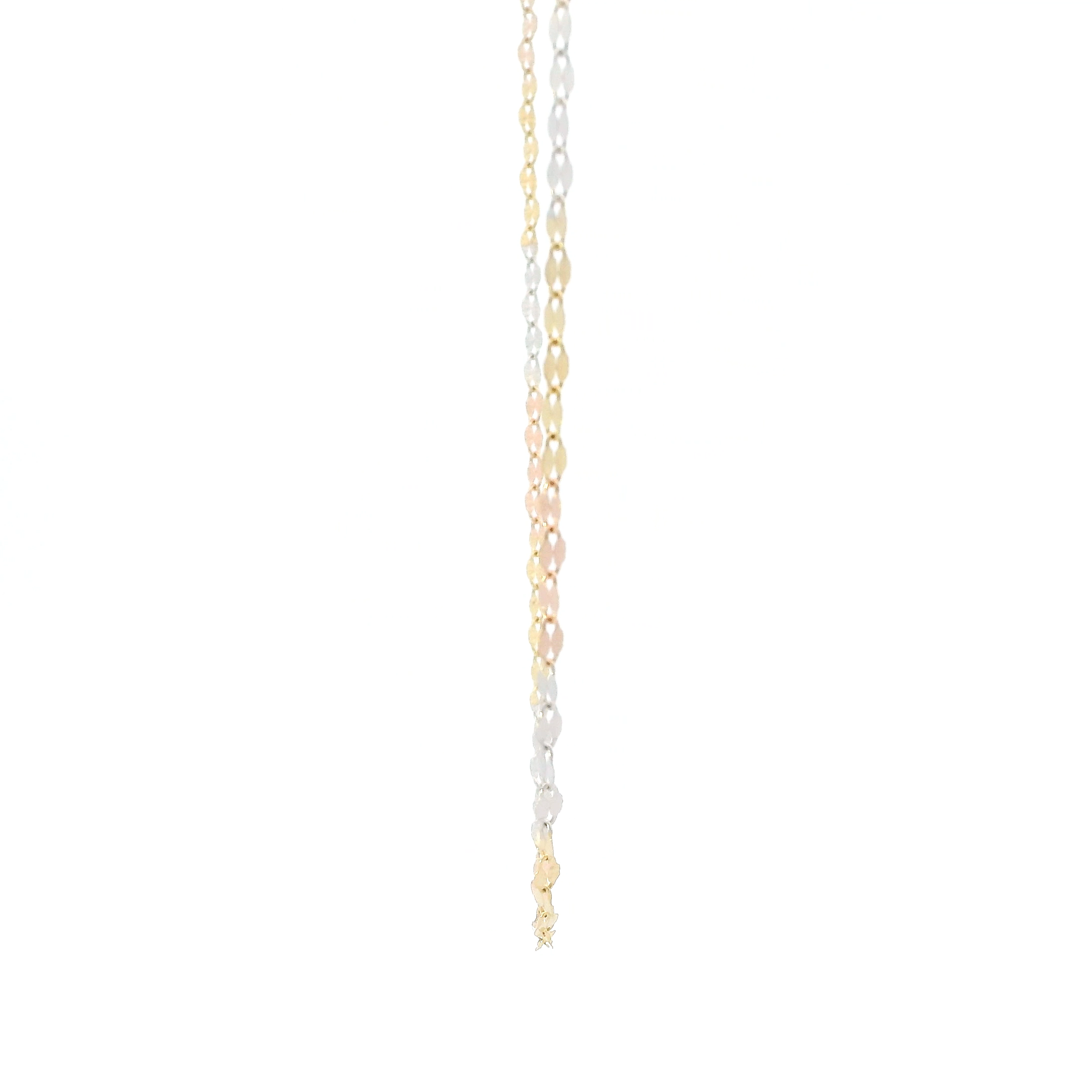 14K Tri Color 22