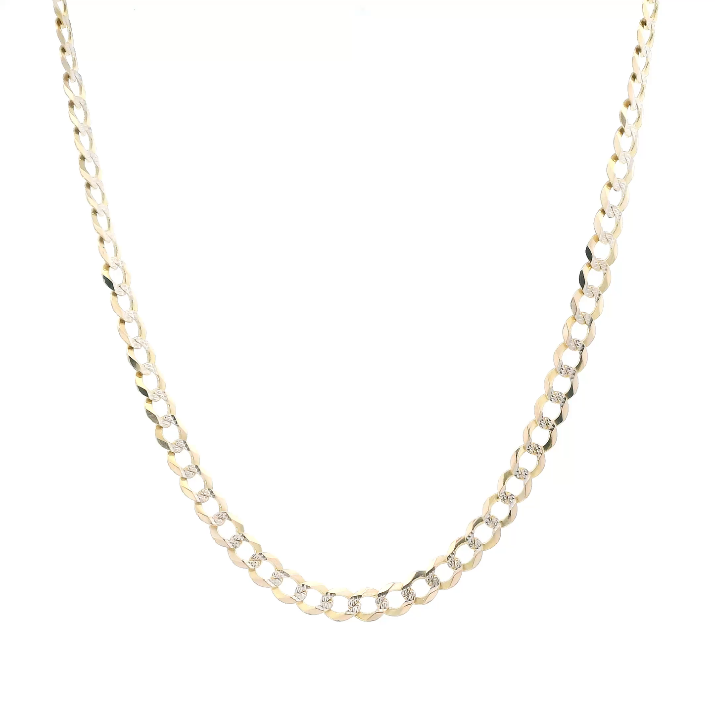 14K Yellow Gold 22" Curb Chain