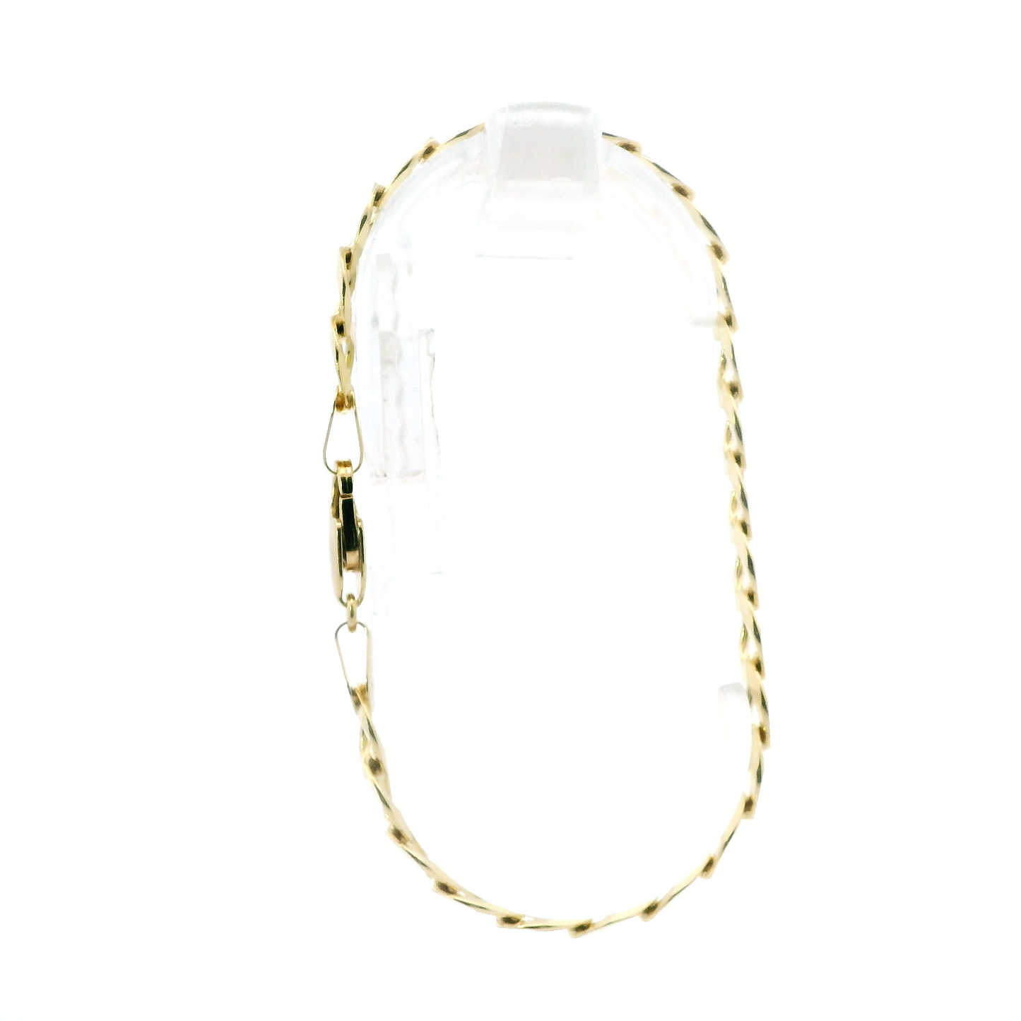 14K Yellow Gold 8.5" Curb Bracelet