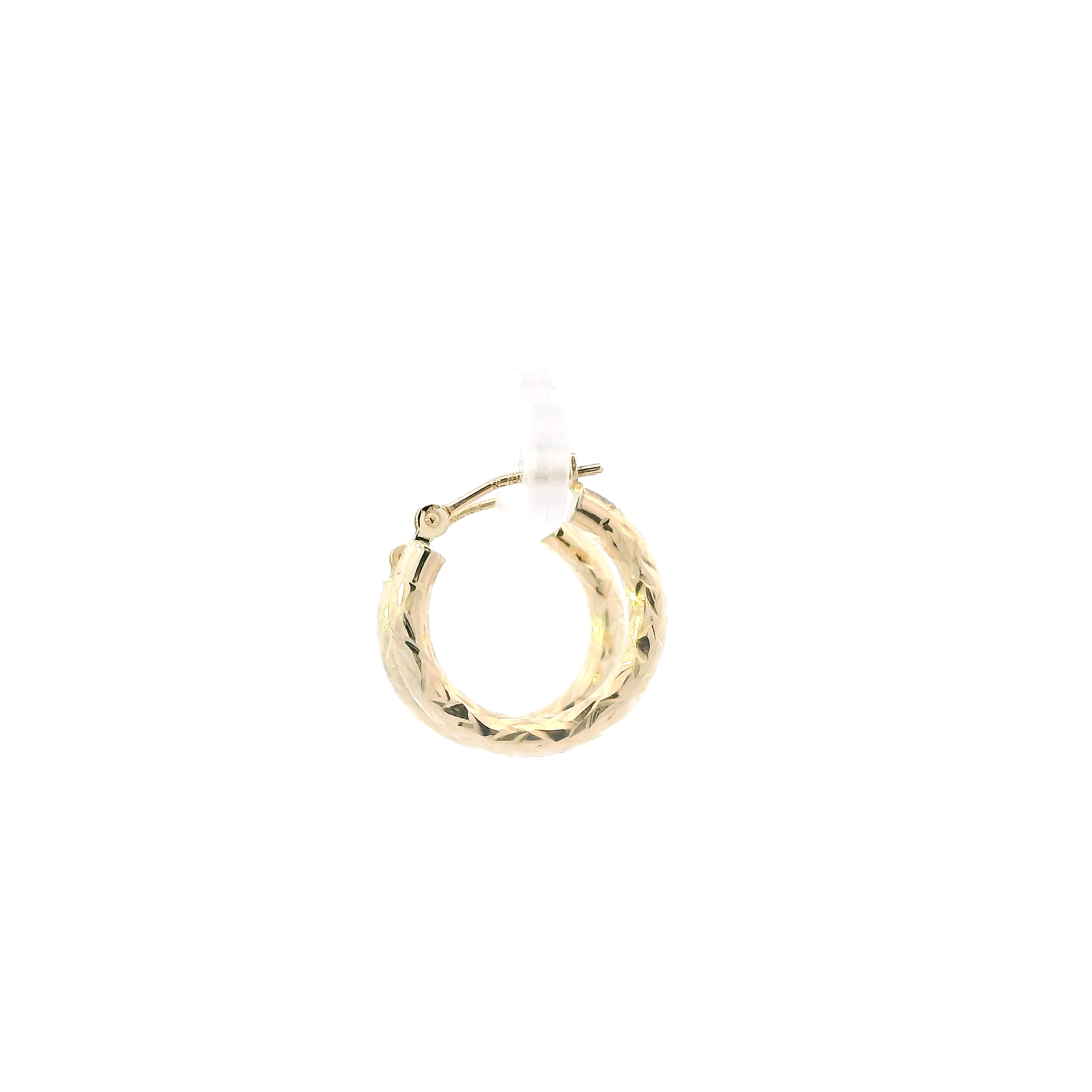 10K Yellow Gold Hoop Earrings