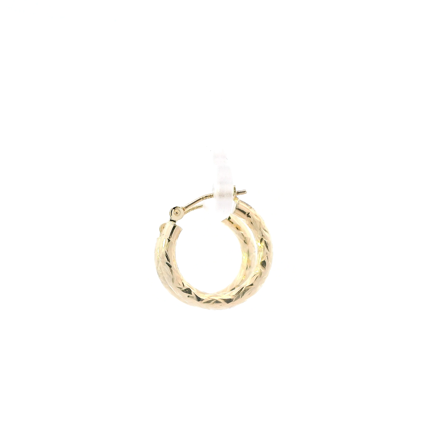 10K Yellow Gold Hoop Earrings