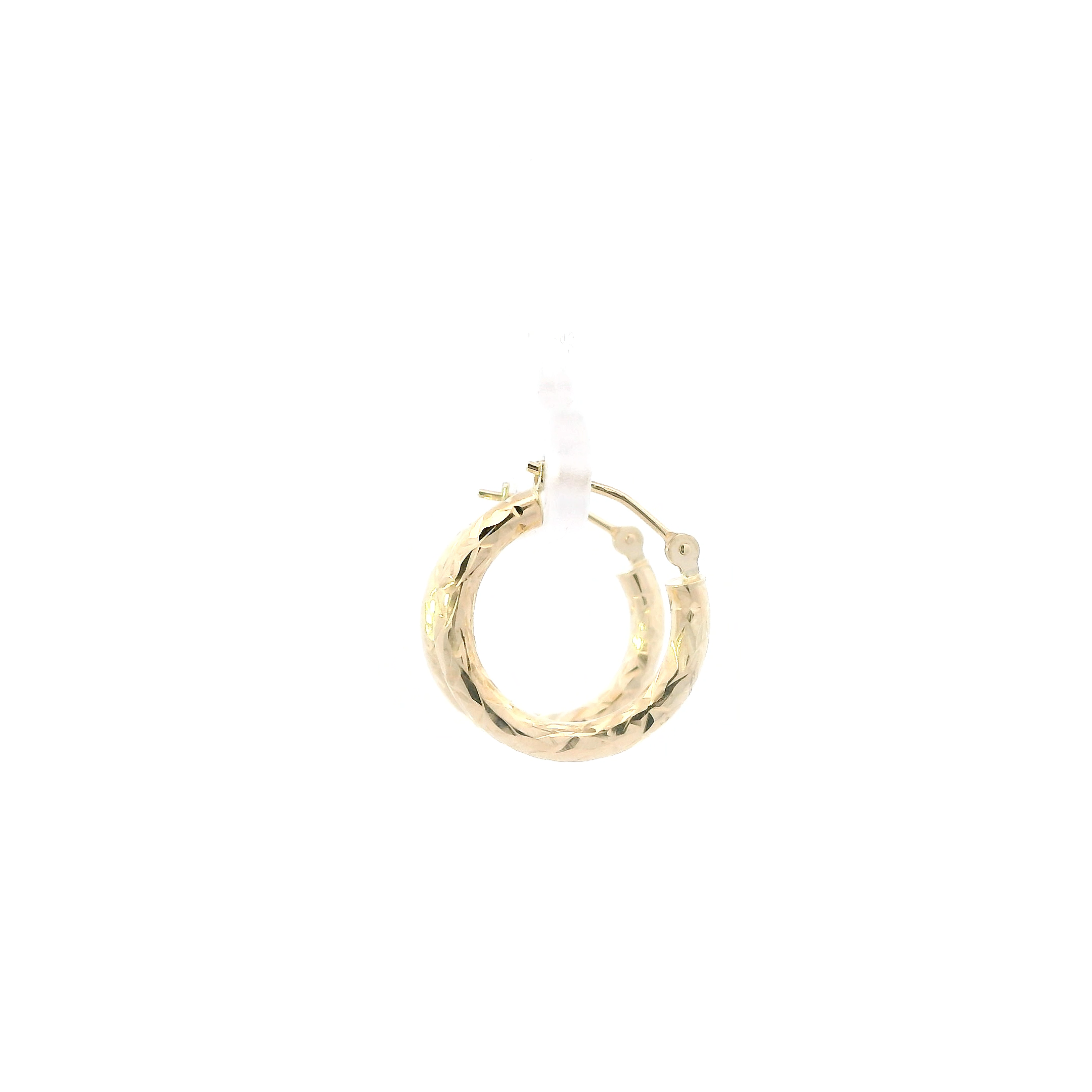 10K Yellow Gold Hoop Earrings