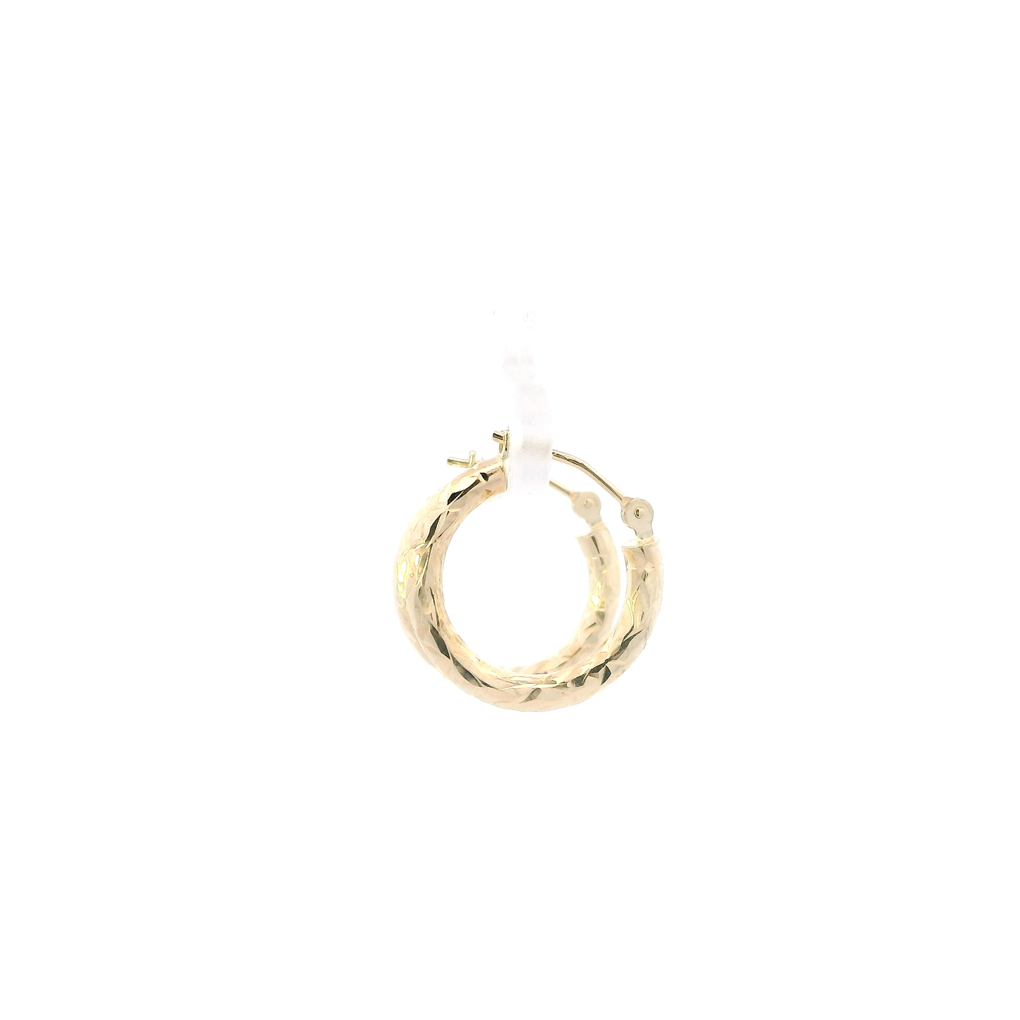 10K Yellow Gold Hoop Earrings