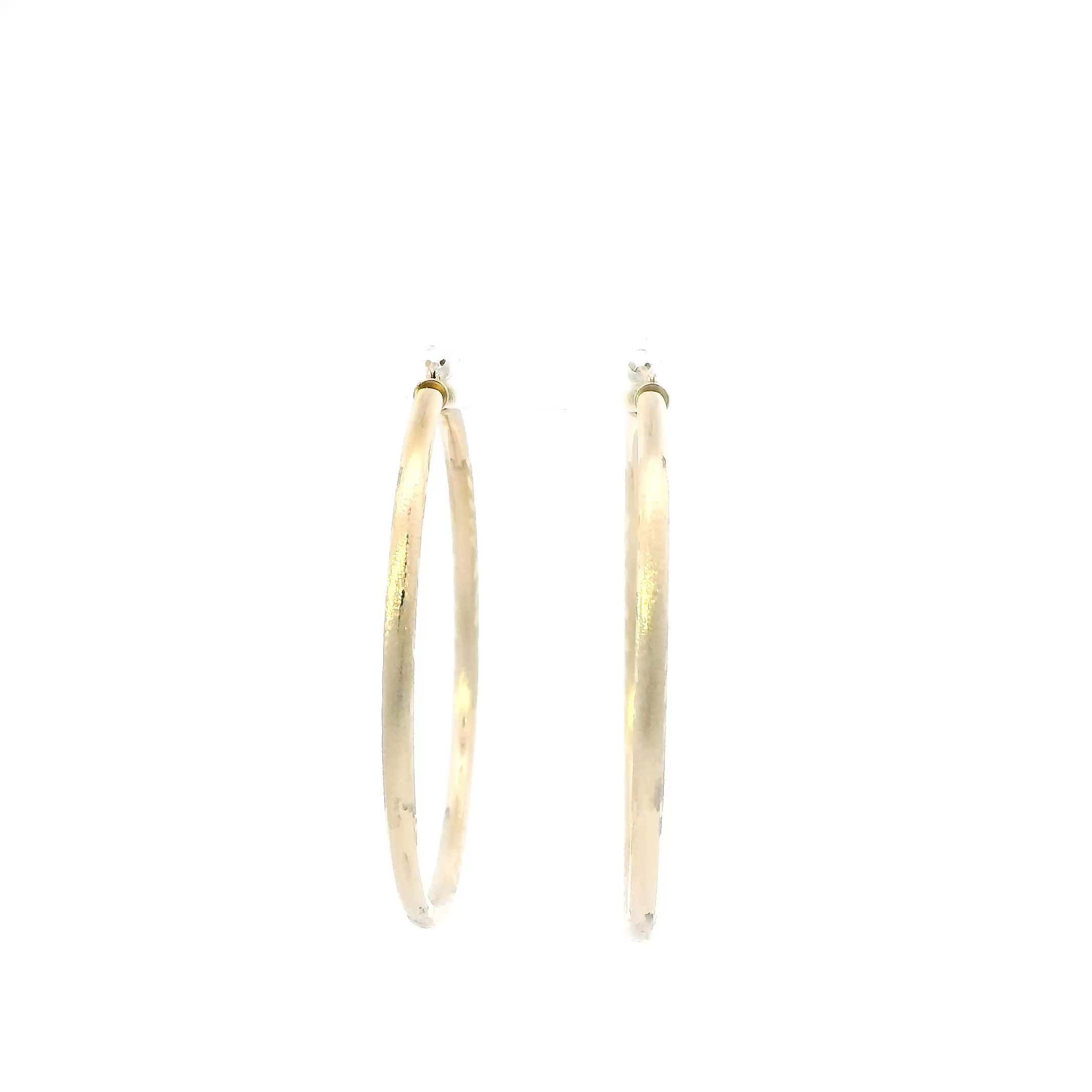 10K Yellow Gold Hoop Earrings