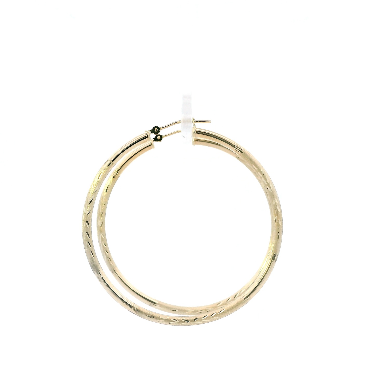 10K Yellow Gold Hoop Earrings