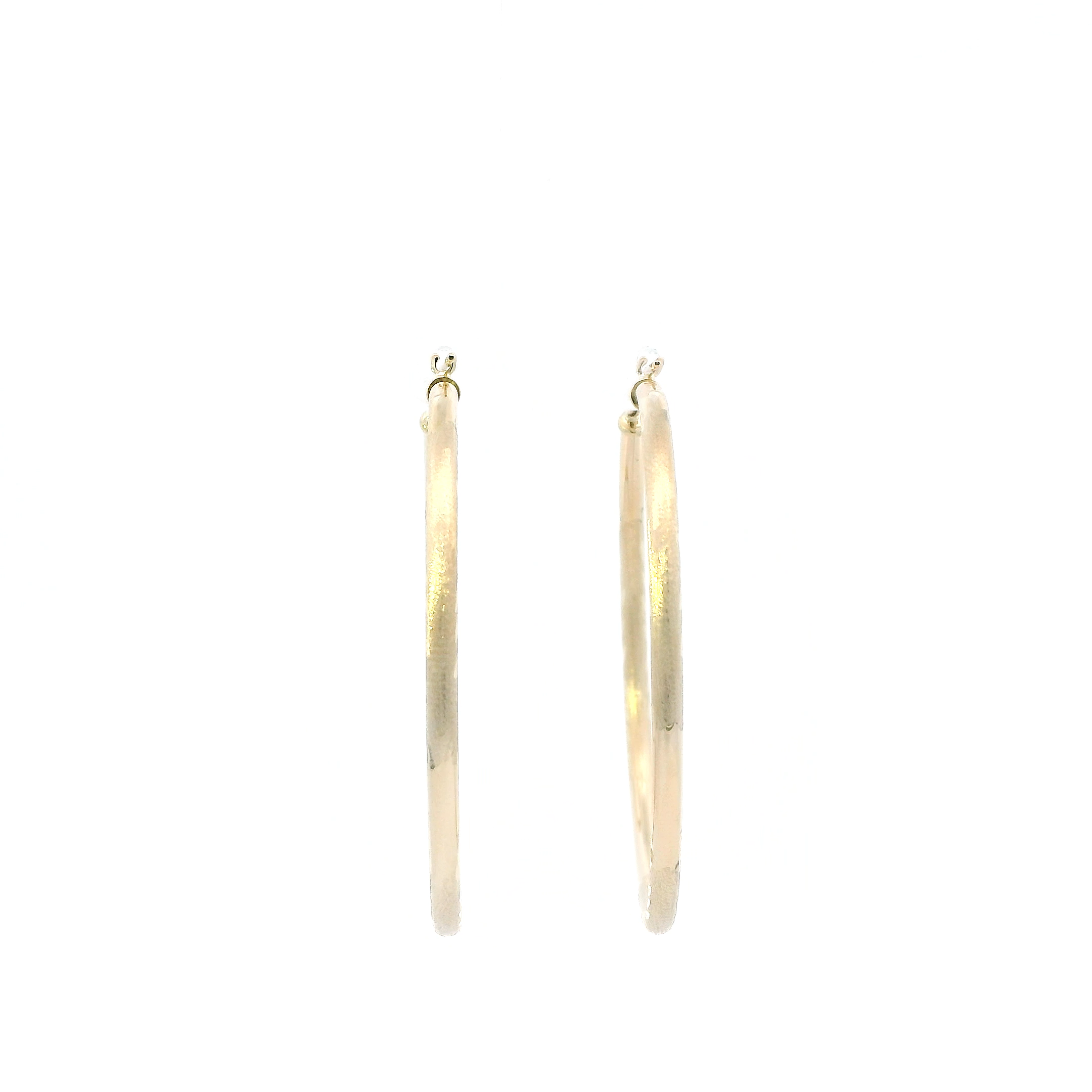 10K Yellow Gold Hoop Earrings