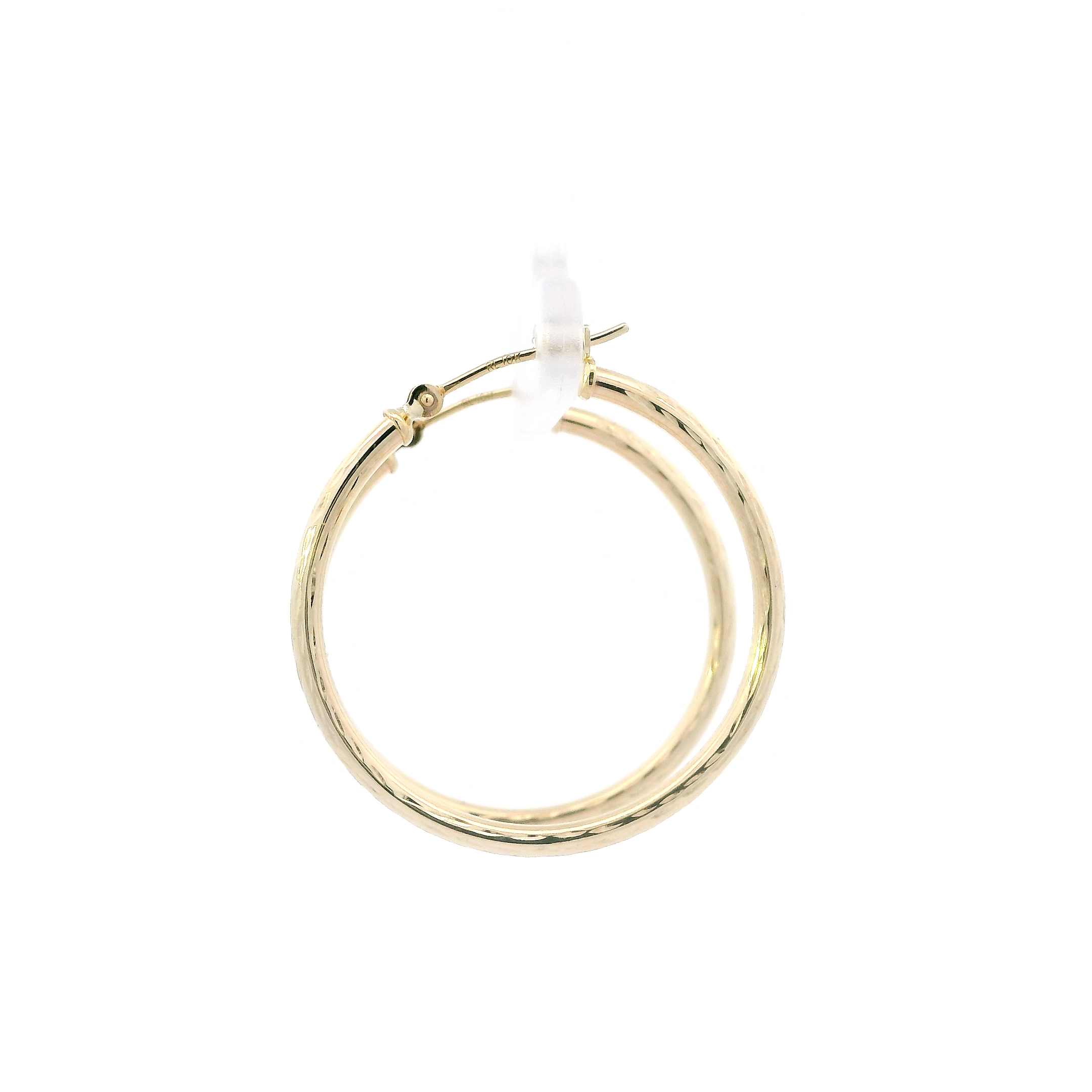 10K Yellow Gold Hoop Earrings