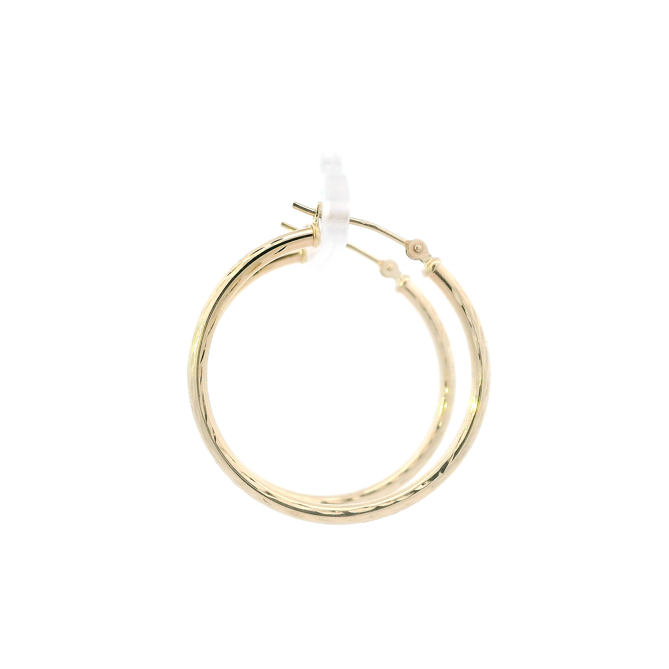 10K Yellow Gold Hoop Earrings
