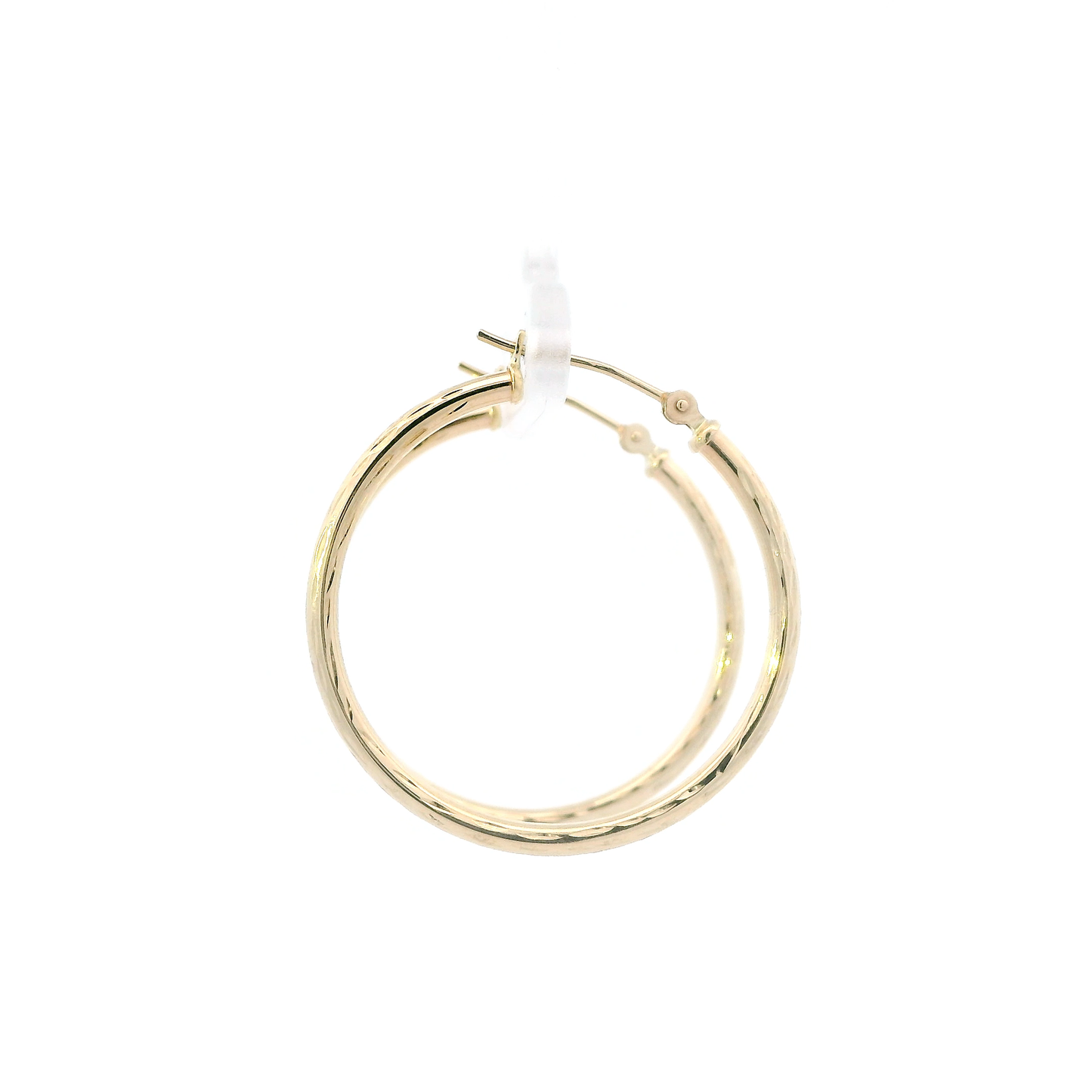 10K Yellow Gold Hoop Earrings