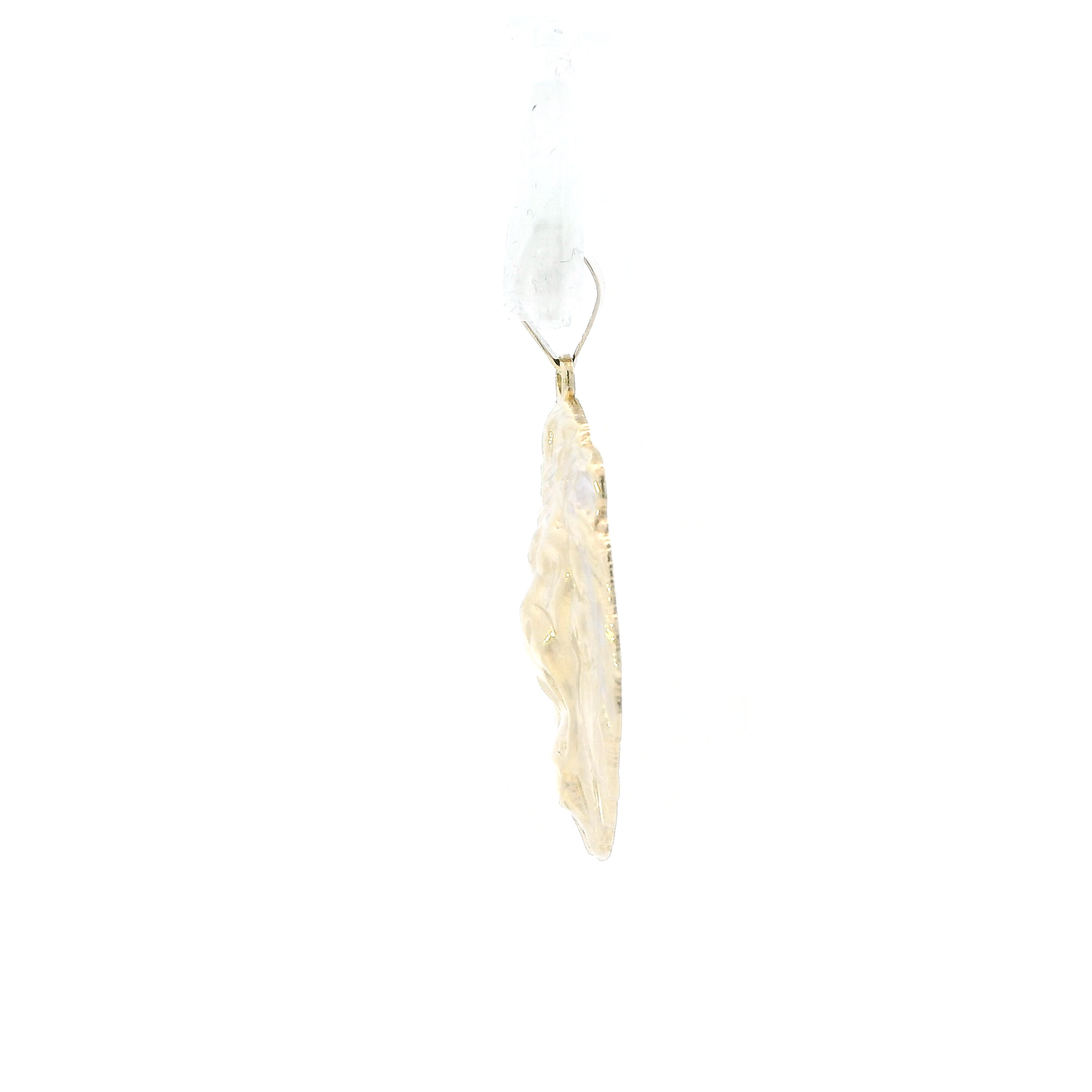 10K Yellow Gold Lion Head Pendant