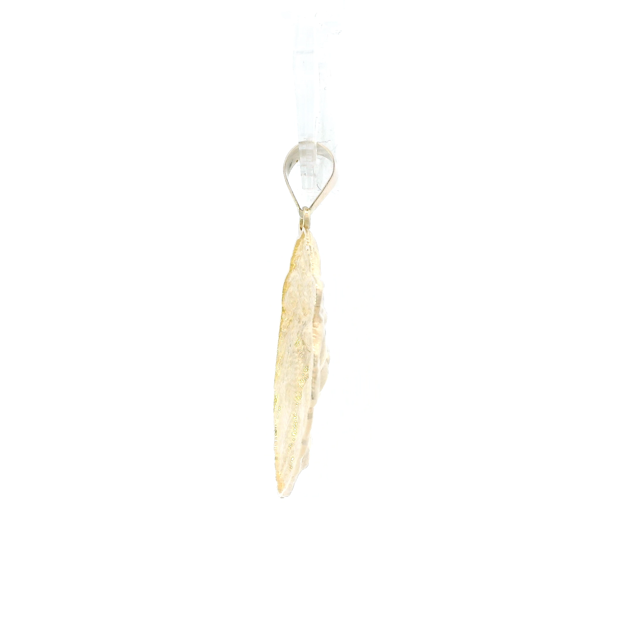 10K Yellow Gold Lion Head Pendant
