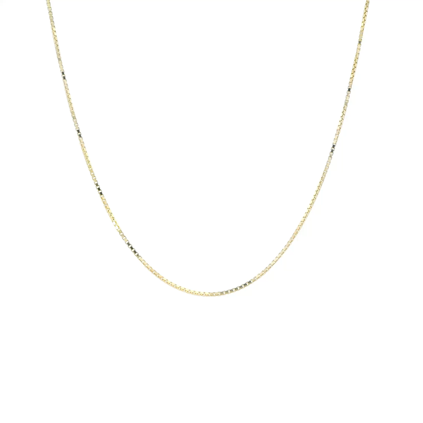 14K Yellow Gold 16" Box Chain