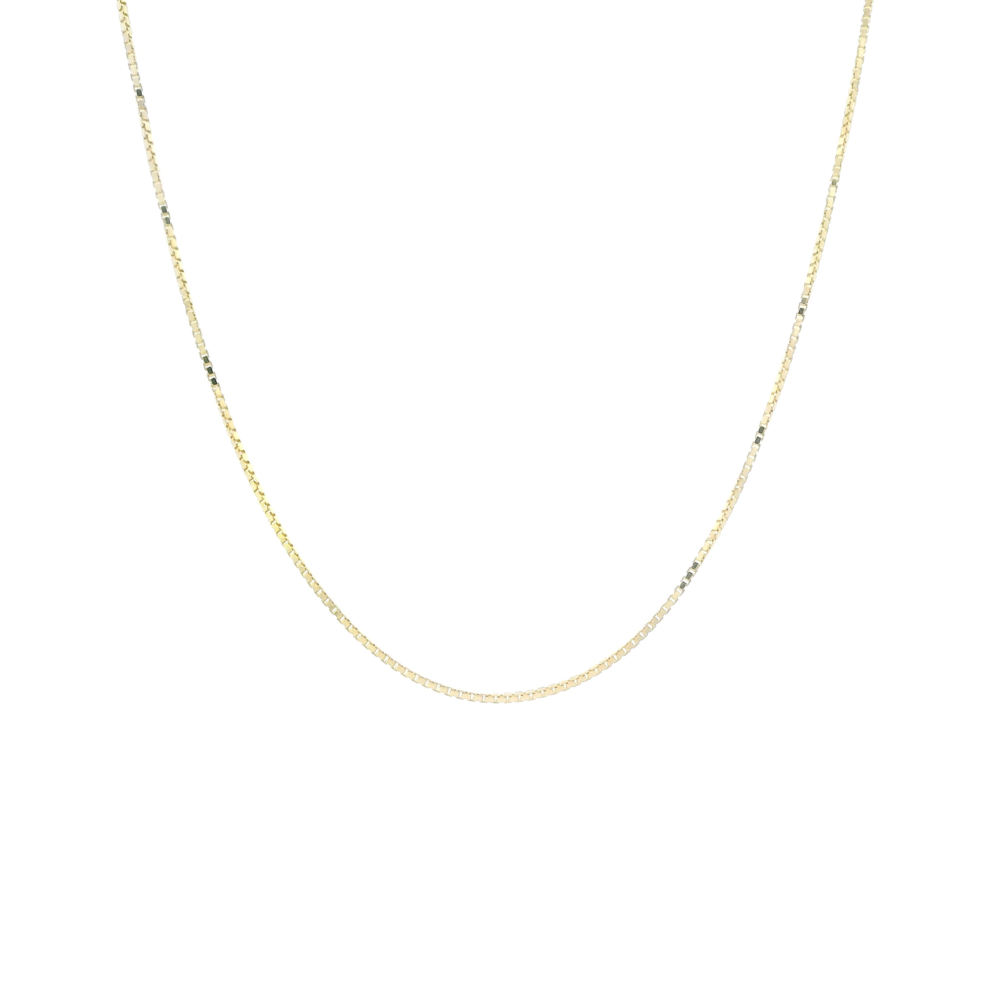 14K Yellow Gold 16" Box Chain