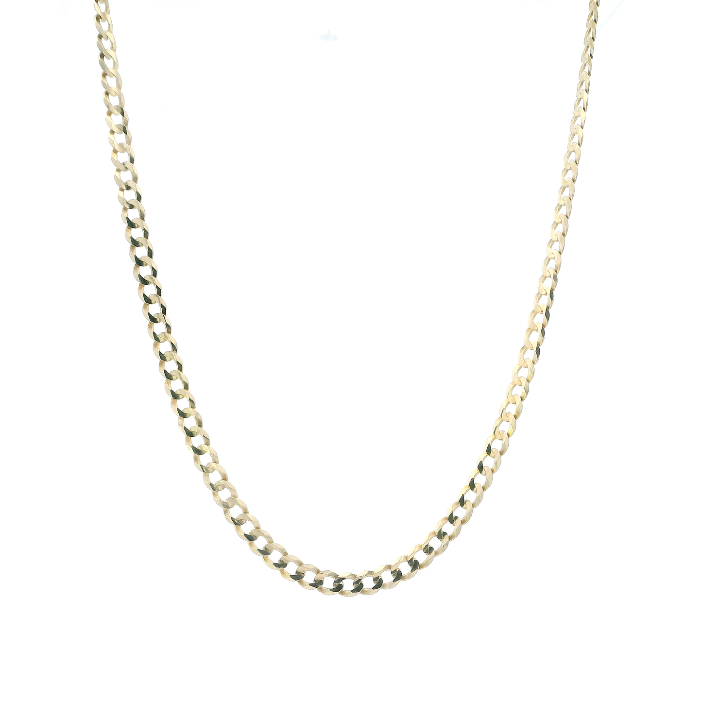 14K Yellow Gold 20" Curb Chain
