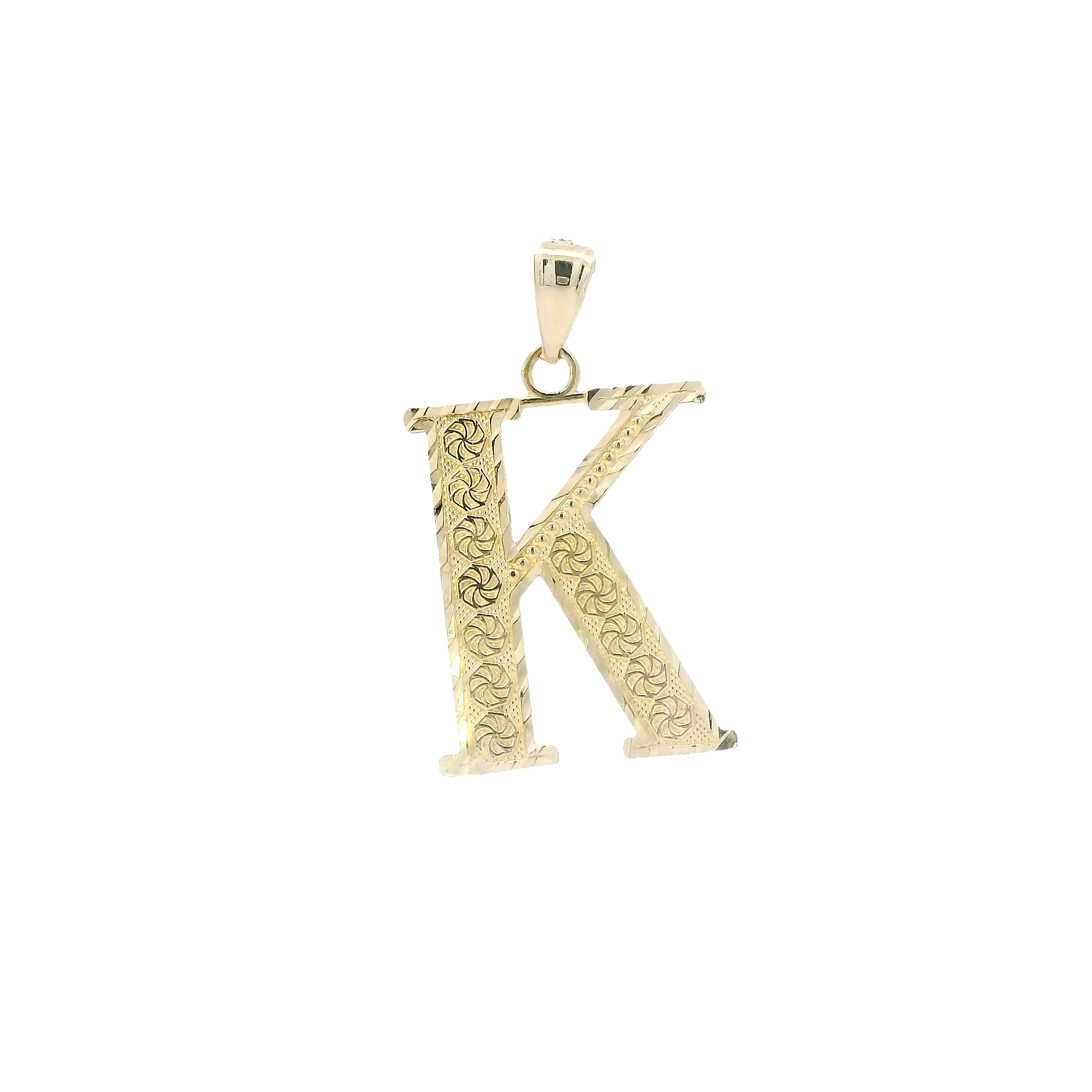 10K Yellow Gold Letter 