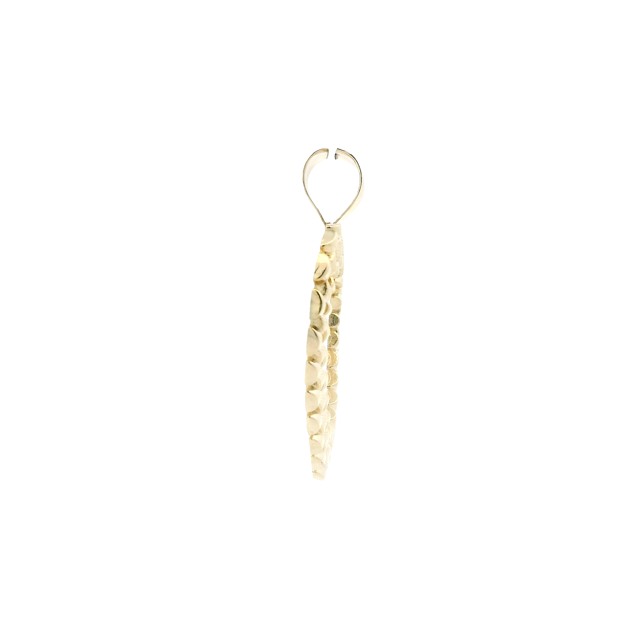 10K Yellow Gold Rolex Heart Pendant