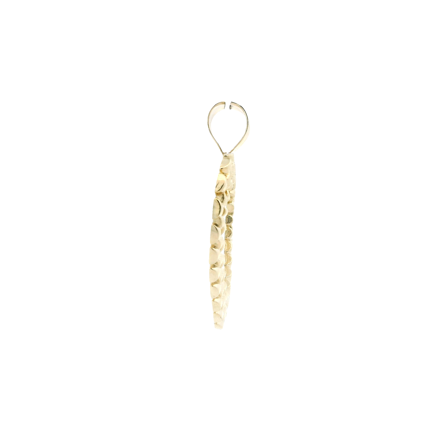 10K Yellow Gold Rolex Heart Pendant