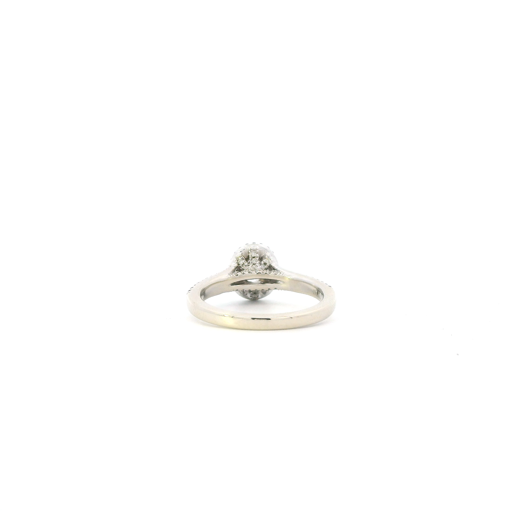 14K White Gold Diamond Women's Ring -1.20ct