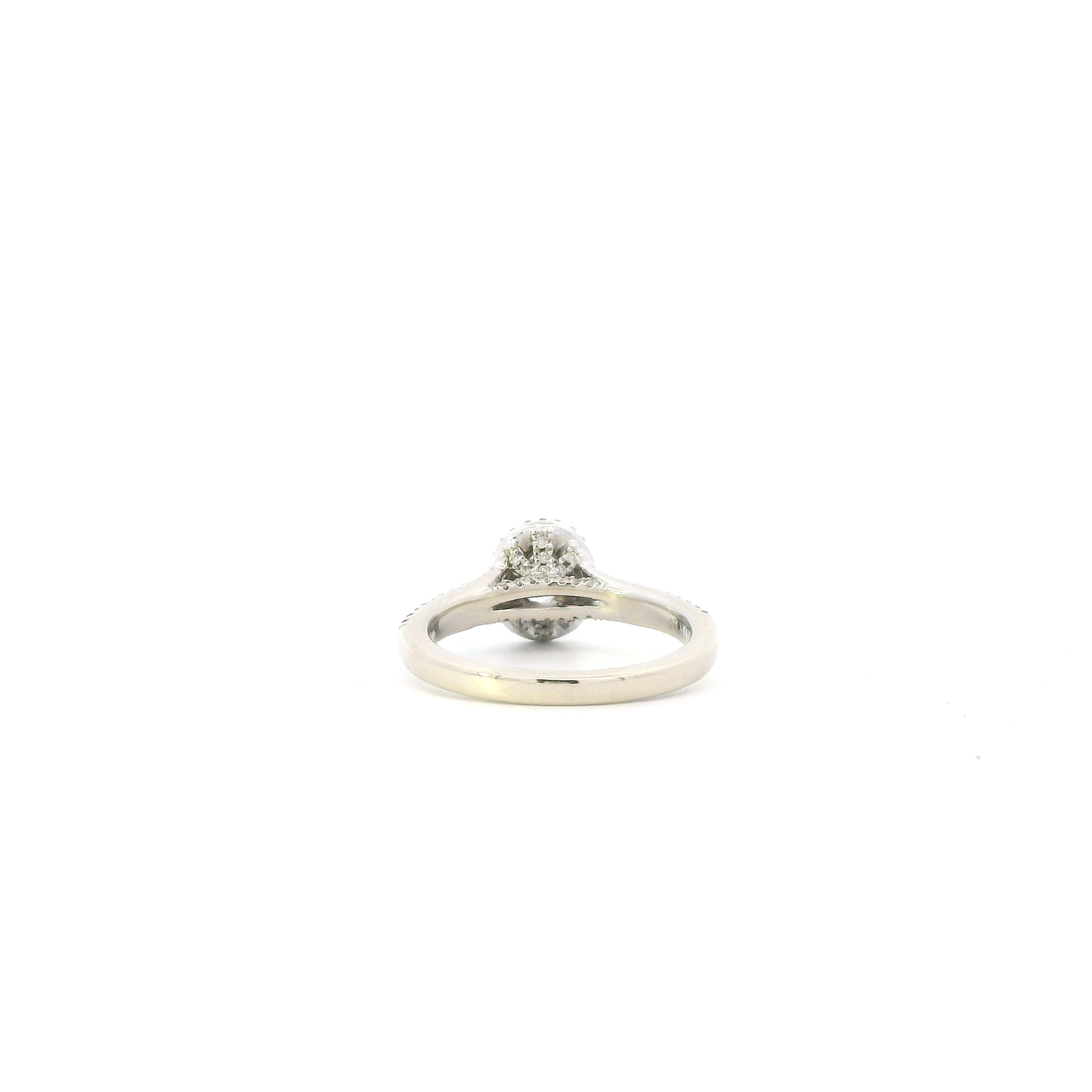 14K White Gold Diamond Women's Ring -1.20ct