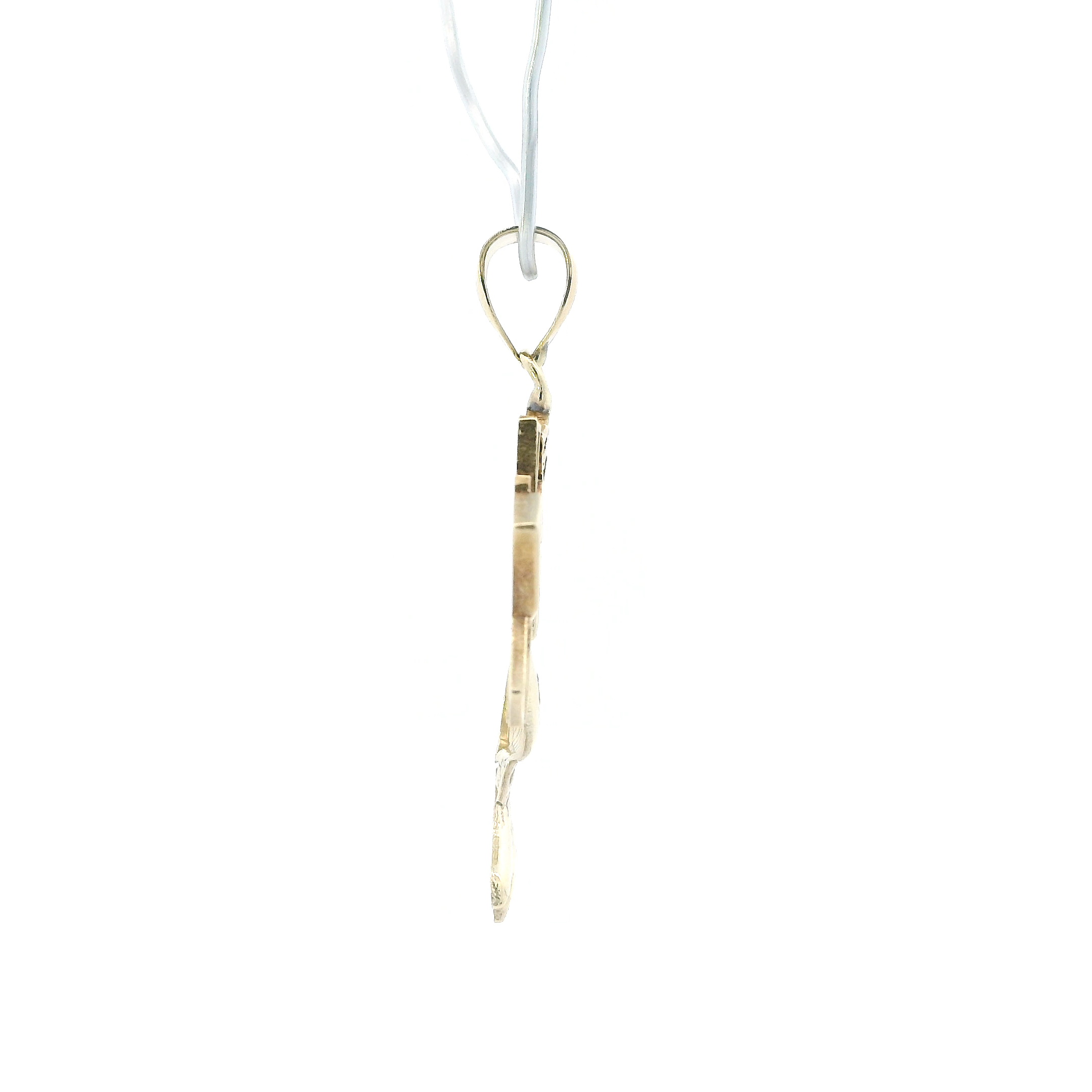 10K Yellow Gold Money Tree Pendant