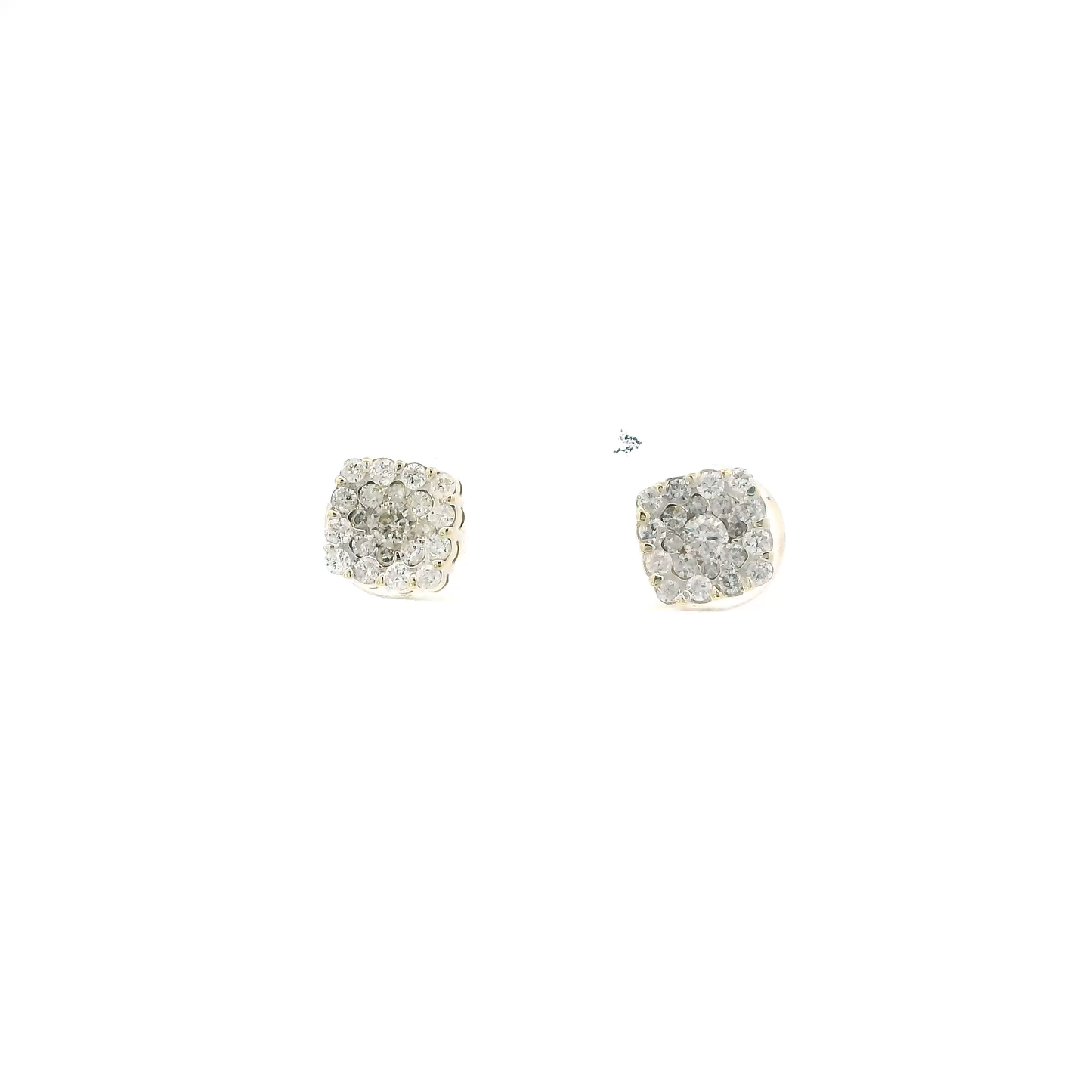 10K Yellow Gold Diamond Earrings - 0.45ct