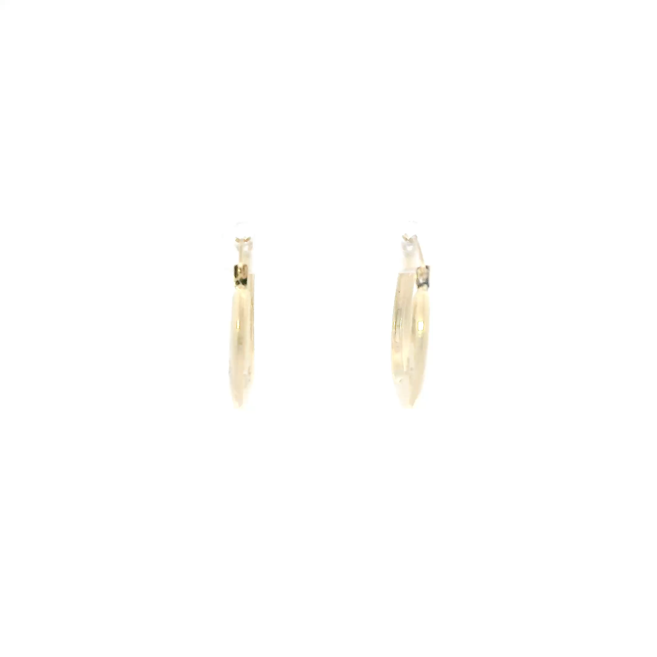 10K Yellow Gold hoop Earrings