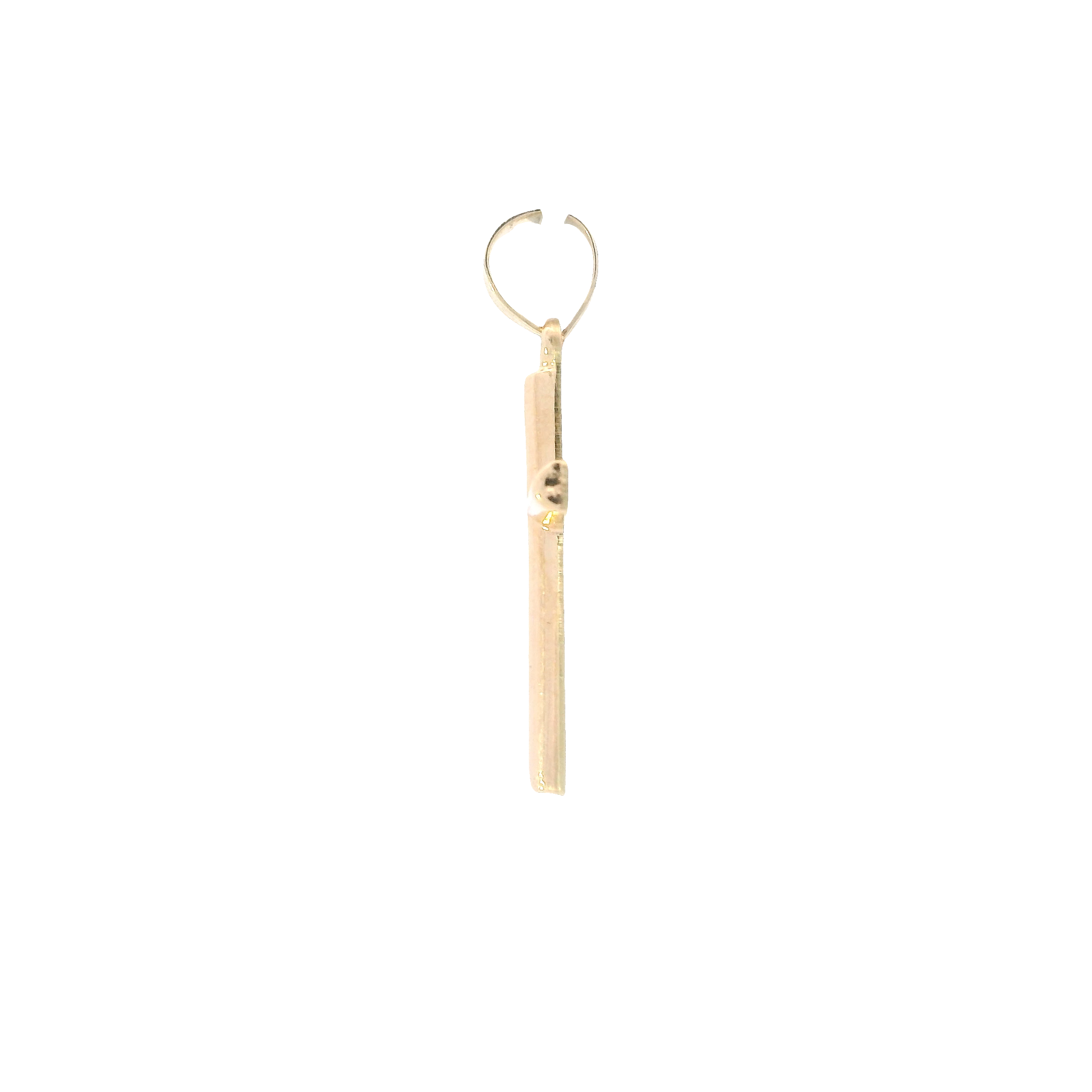 14K Yellow Gold Cross Pendant