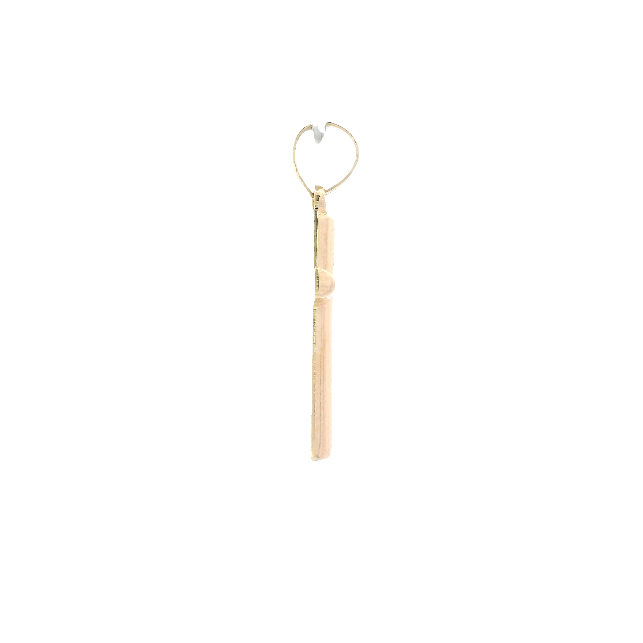 14K Yellow Gold Cross Pendant