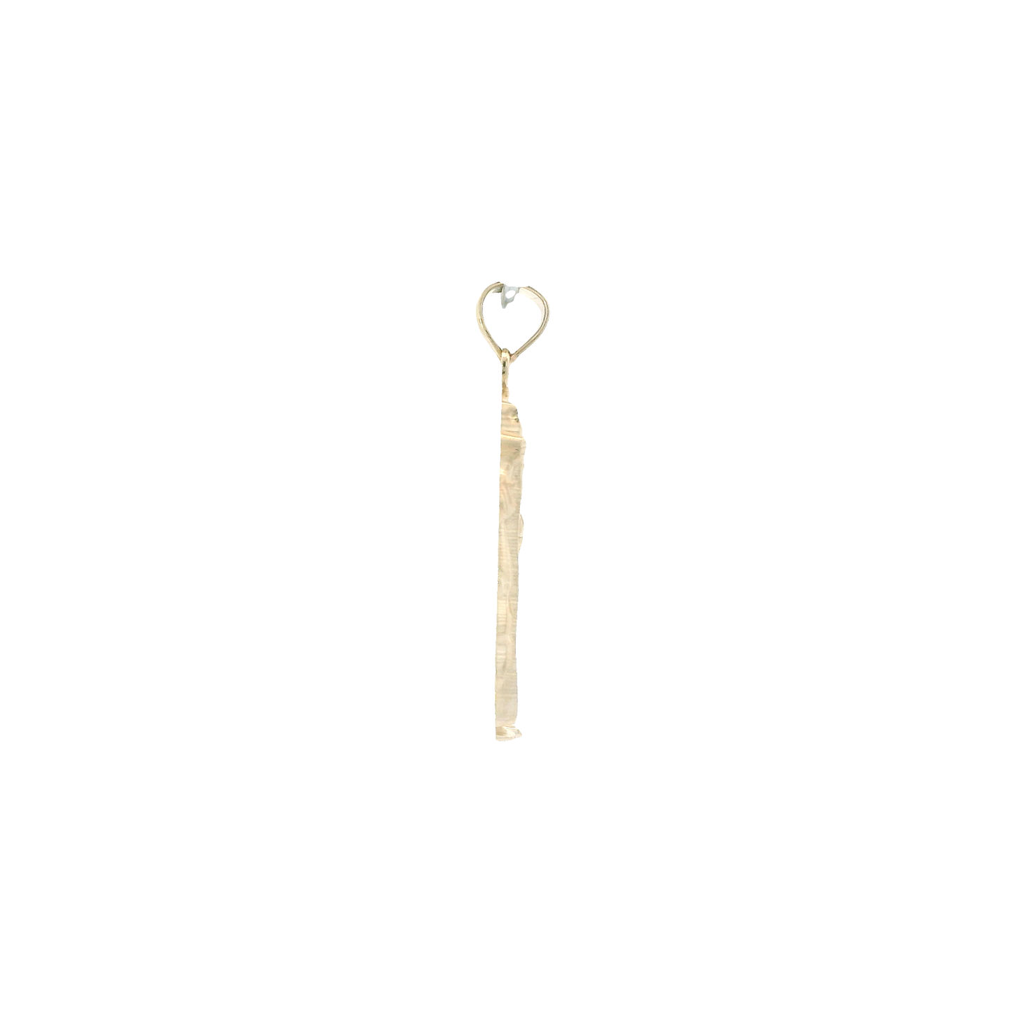 14K Yellow Gold Religious Figure Pendant
