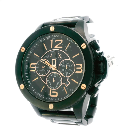 Armani Exchange Chronograph Black Dial Men's Wristwatch
