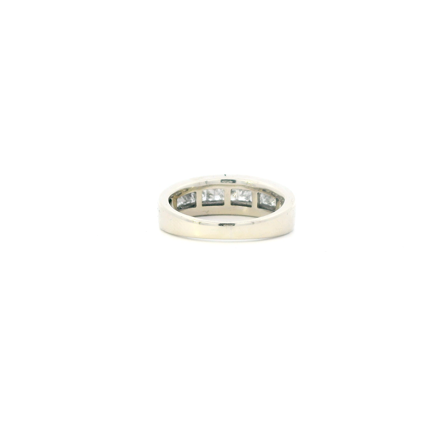 14K White Gold Diamond Women's Ring - 0.92ct