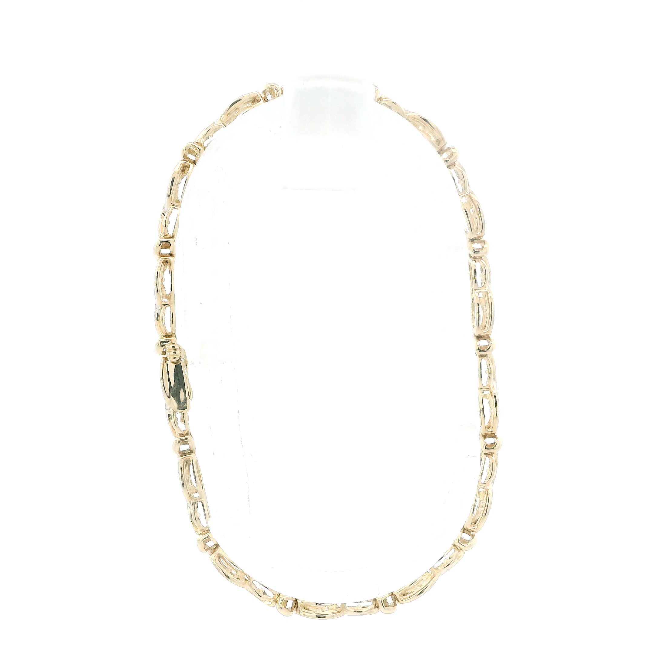 10K Yellow Gold Diamond Tennis Bracelet-1.00ct