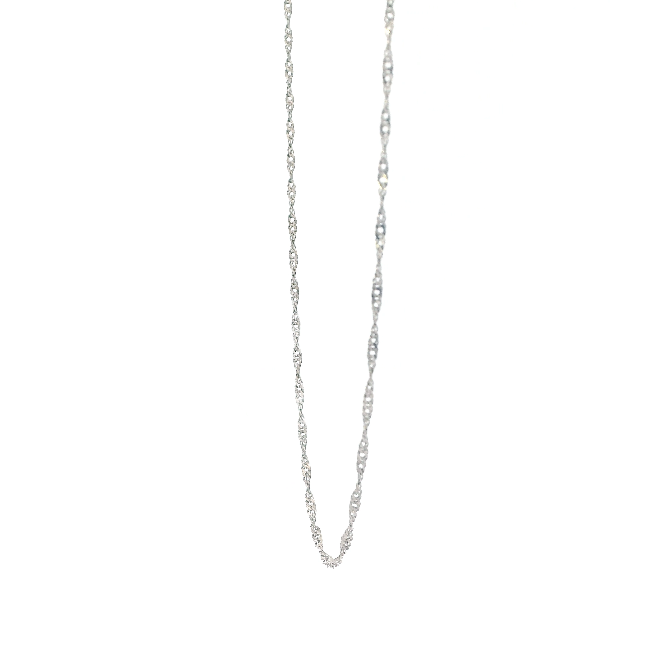 14K White Gold 17