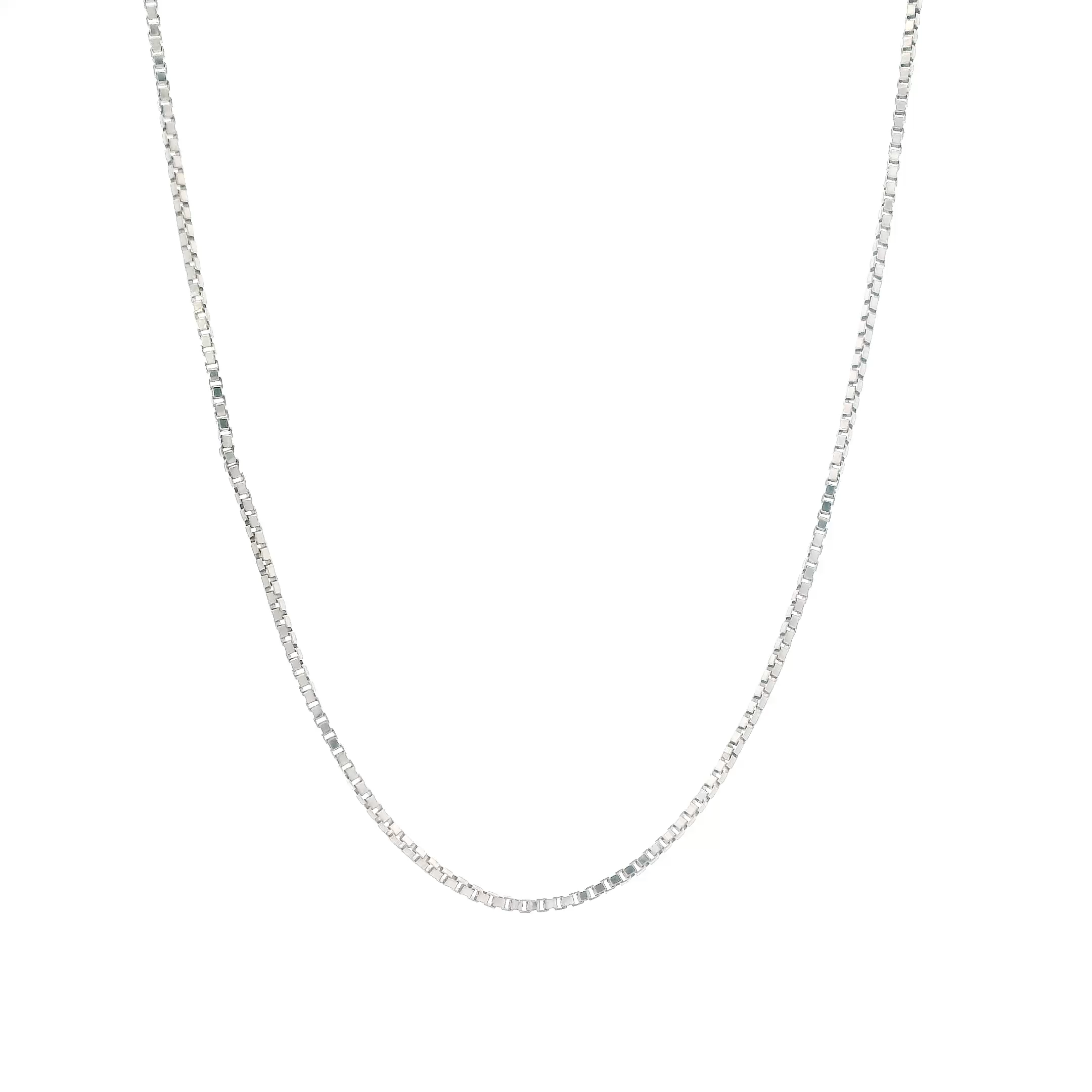 14K White Gold 15.5