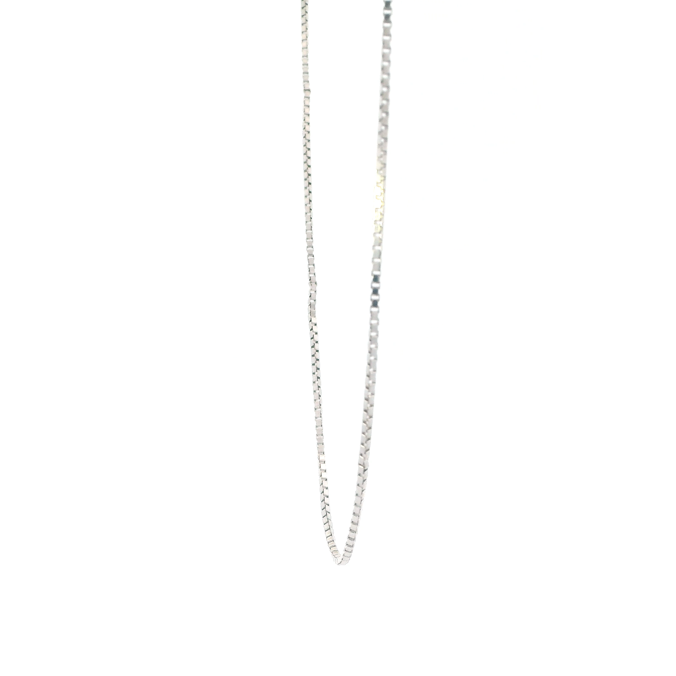14K White Gold 15.5