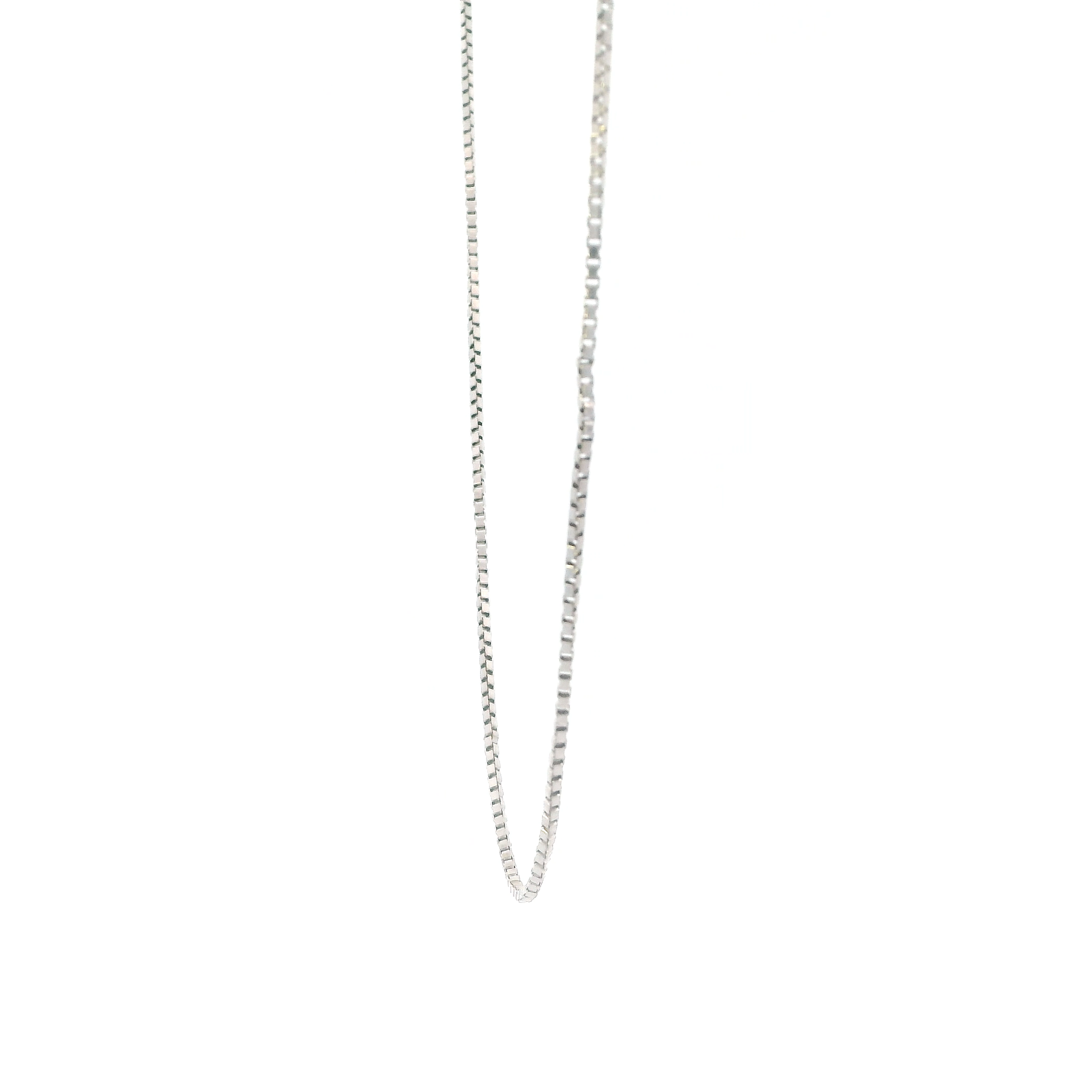 14K White Gold 15.5