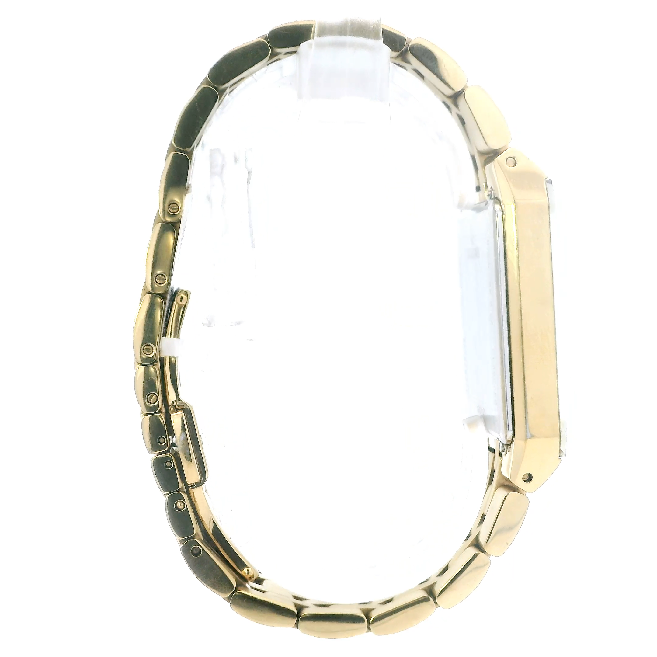 Bulova Diamond Dial Stainless Steel Rectangle Men's Wristwatch